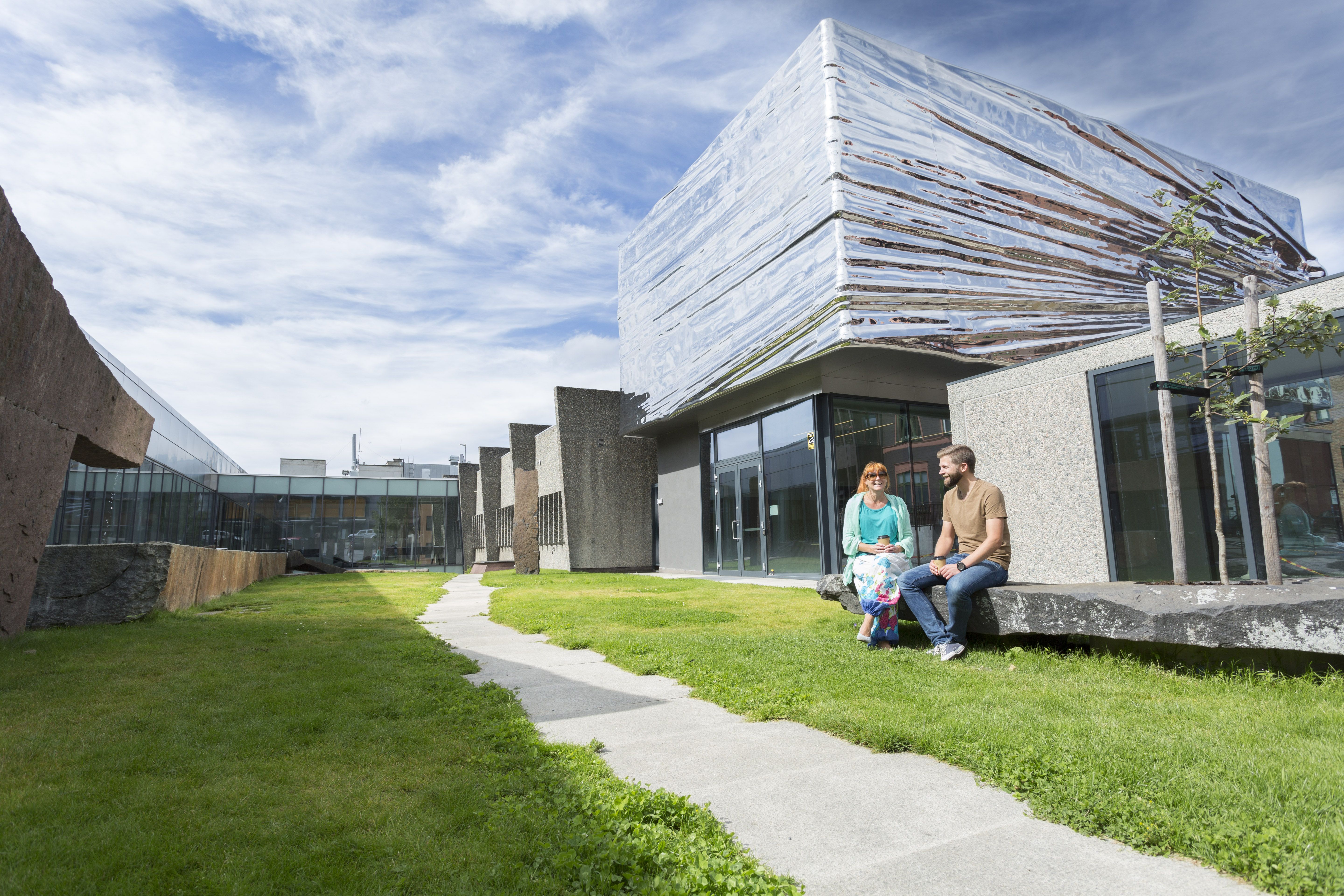 The Lillehammer art museum in Lillehammer, Eastern Norway