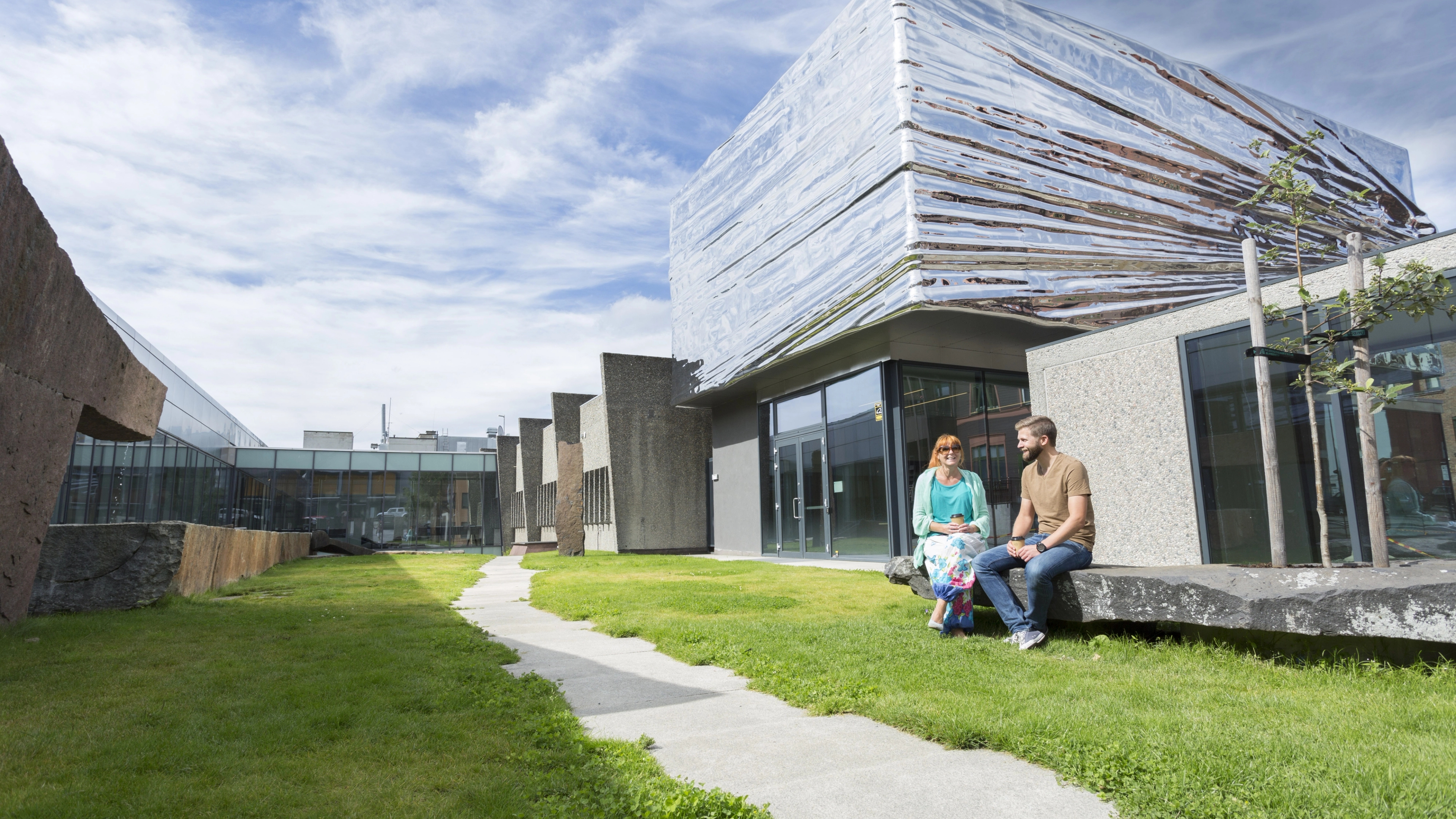 The Lillehammer art museum in Lillehammer, Eastern Norway