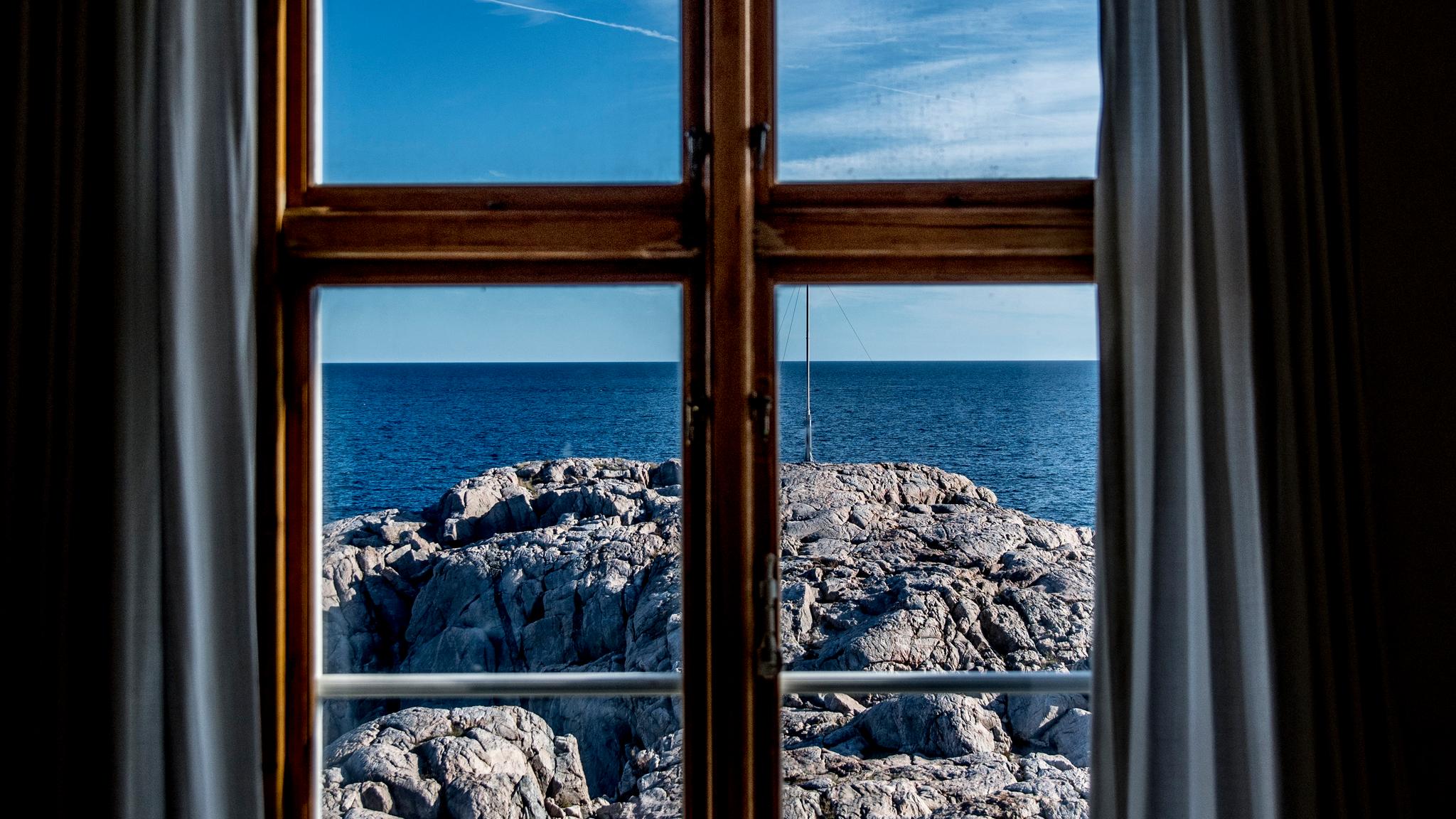 View from the Lindesnes lighthouse, Southern Norway.