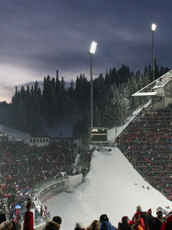Holmenkollen ski jump in Oslo
