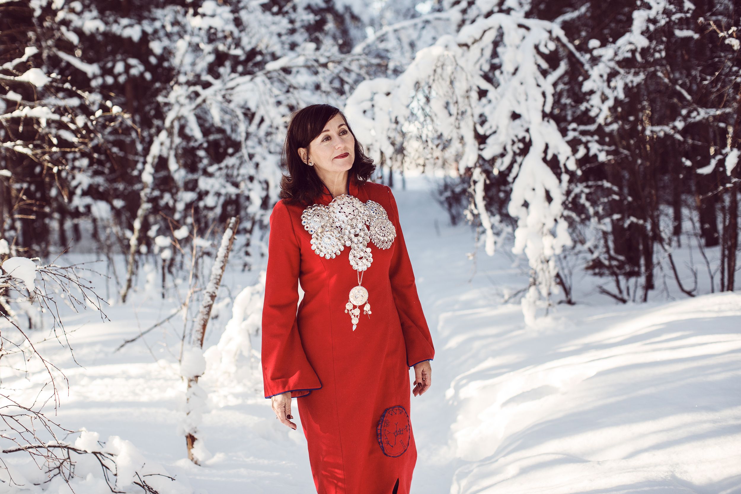 Marit Hætta Øverli, a Sami living in Alta in Northern Norway