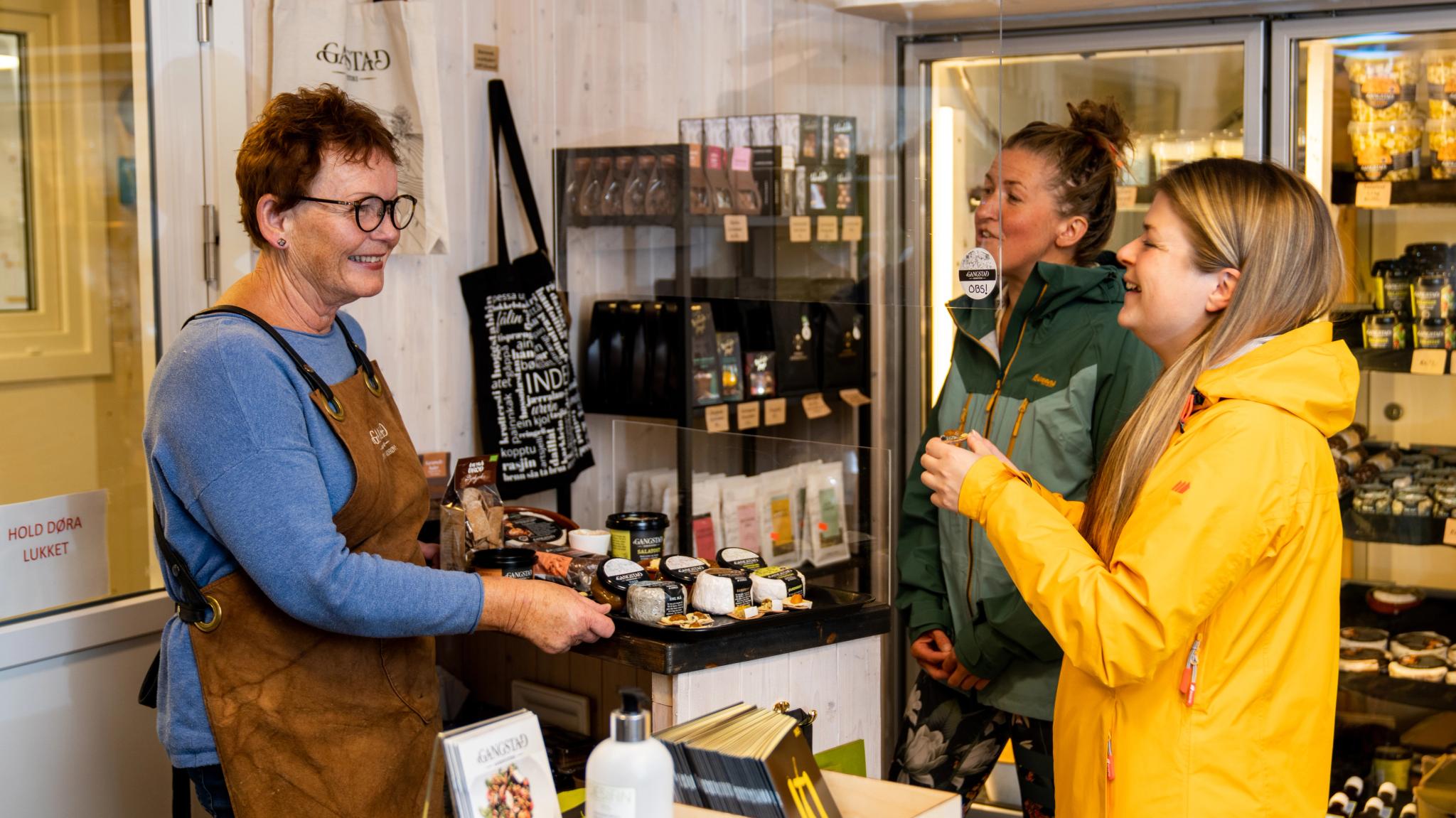 Cheese tasting at Gangstad Gårdsysteri in Inderøy