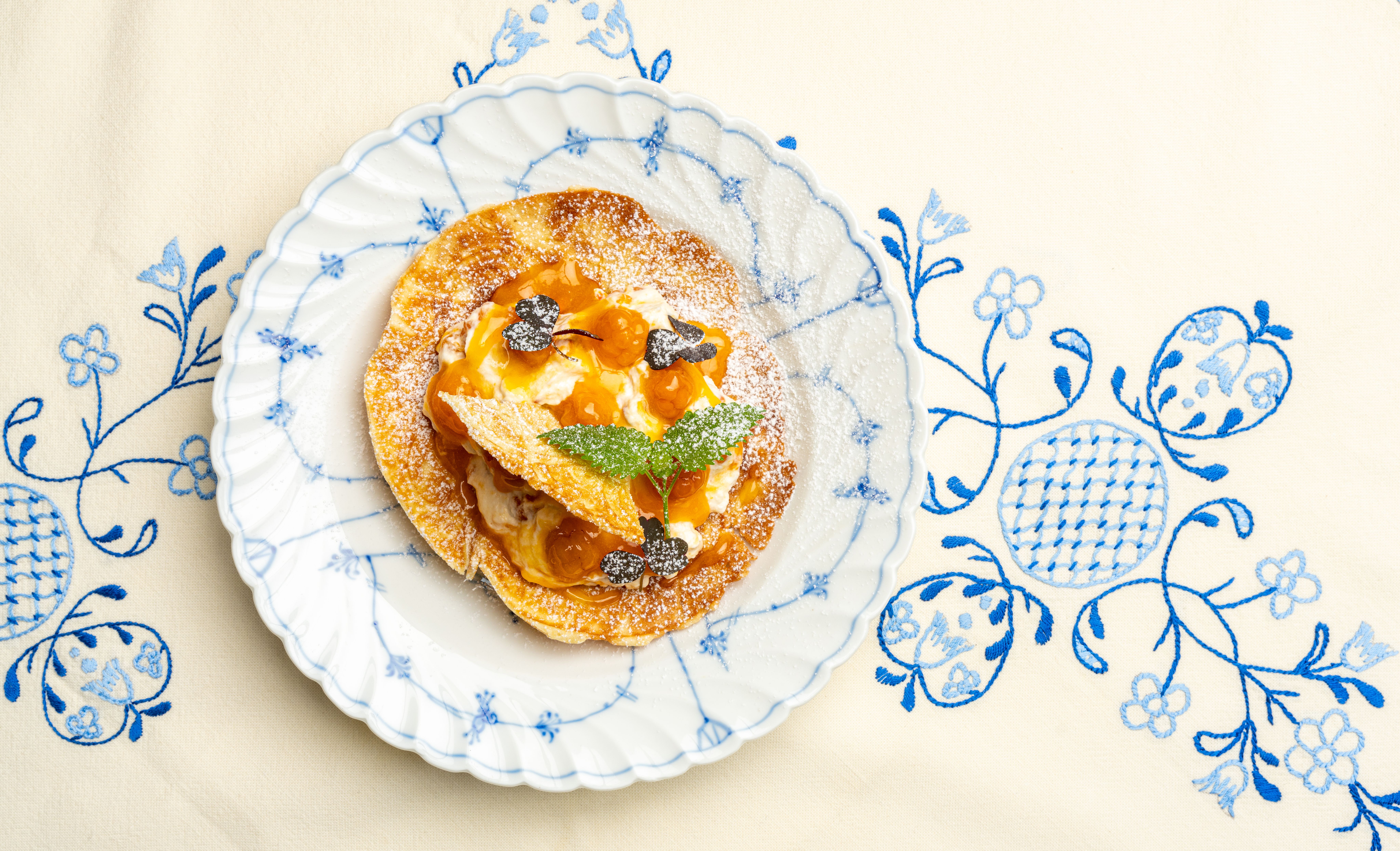 Multrekrem til dessert