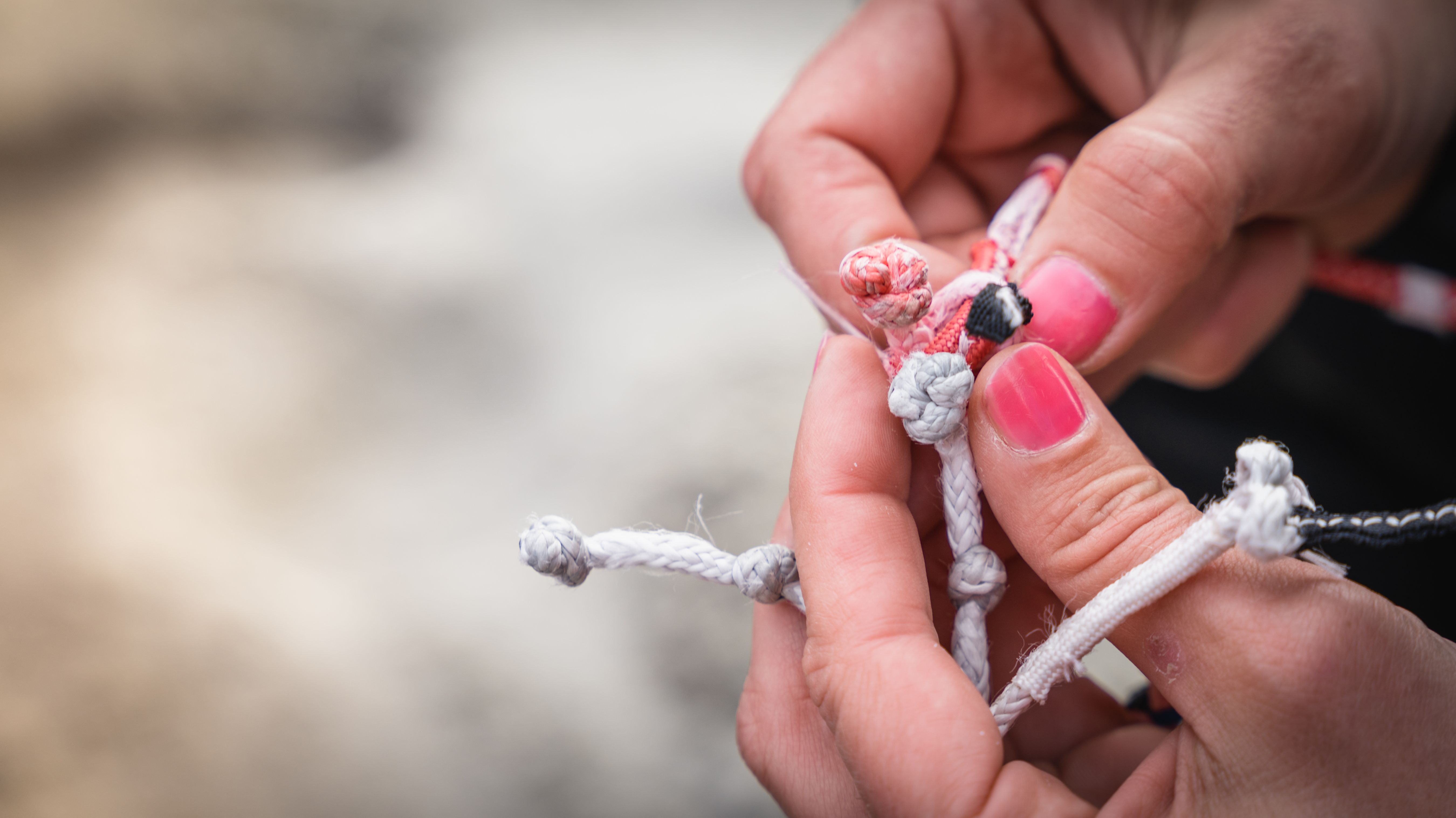 Kiting equipment at a beach outside of Stavanger, Fjord Norway.