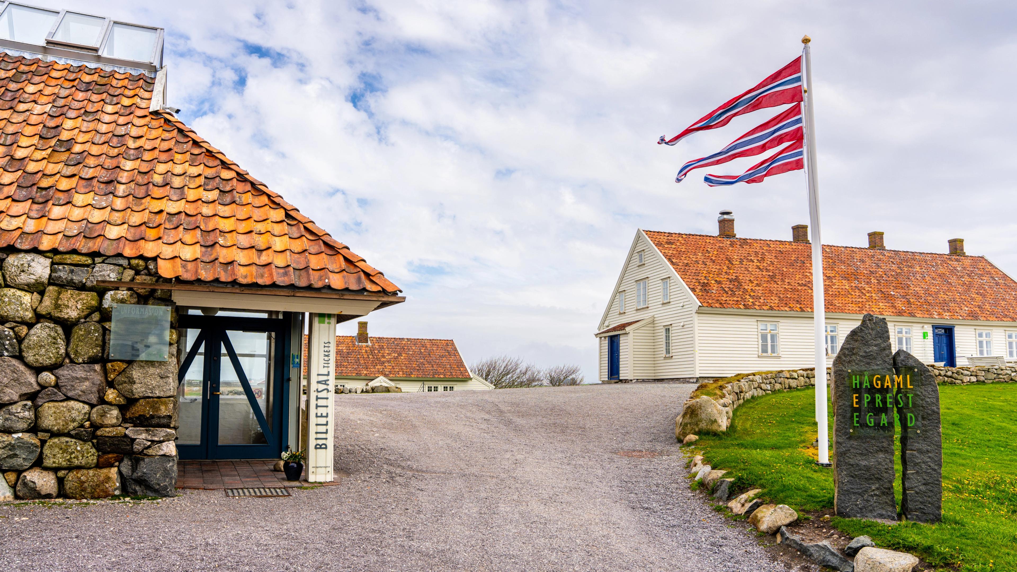 Hå old vicarage in Jæren, Fjord Norway