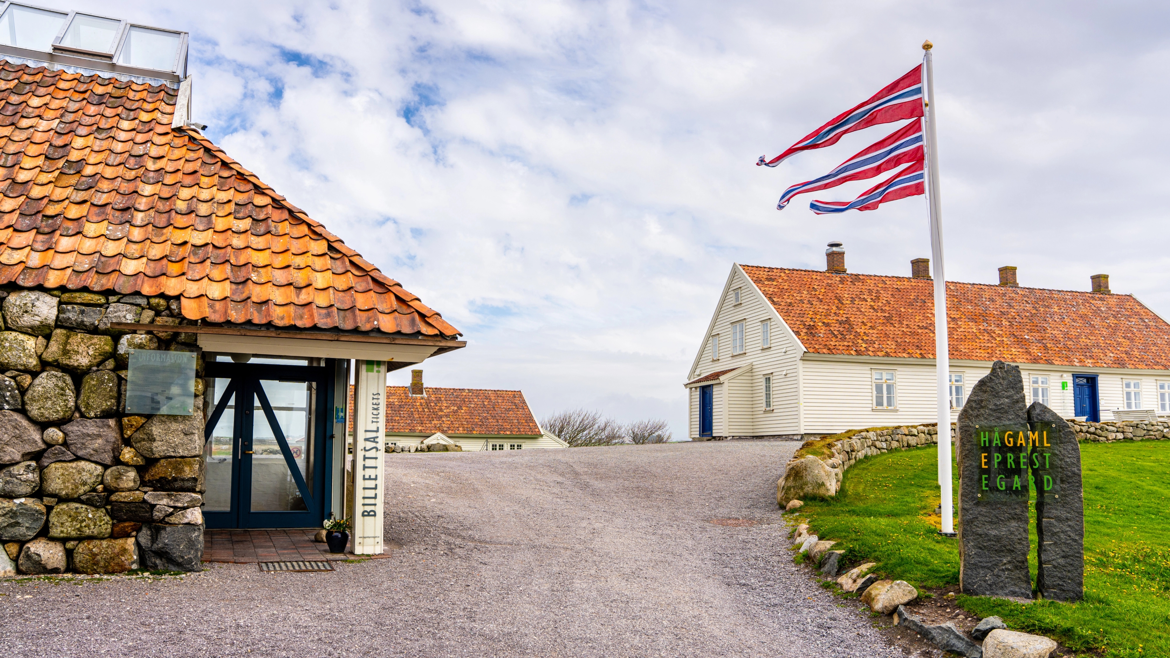 Hå old vicarage in Jæren, Fjord Norway