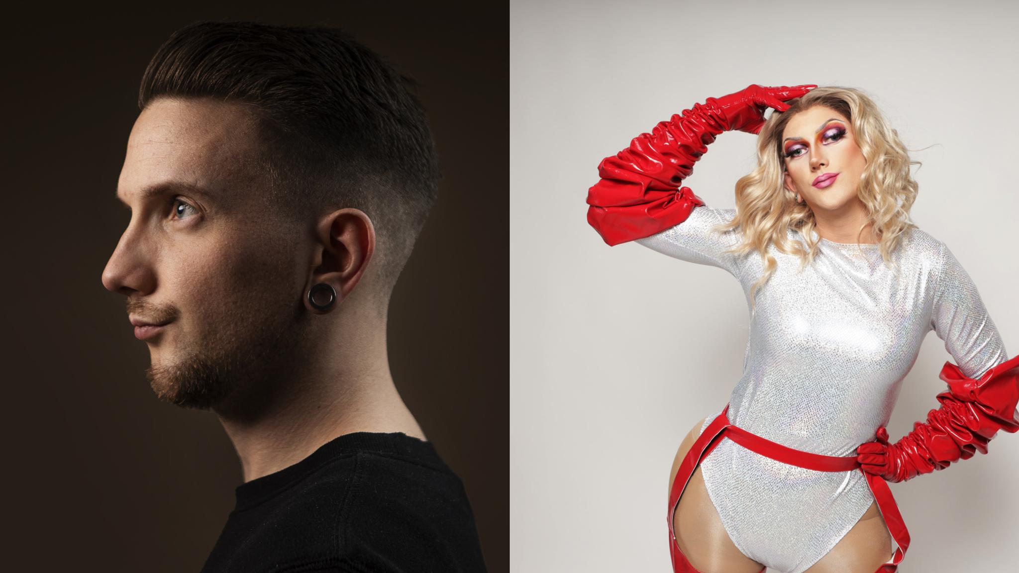 René Bjorheim, and René as a drag queen