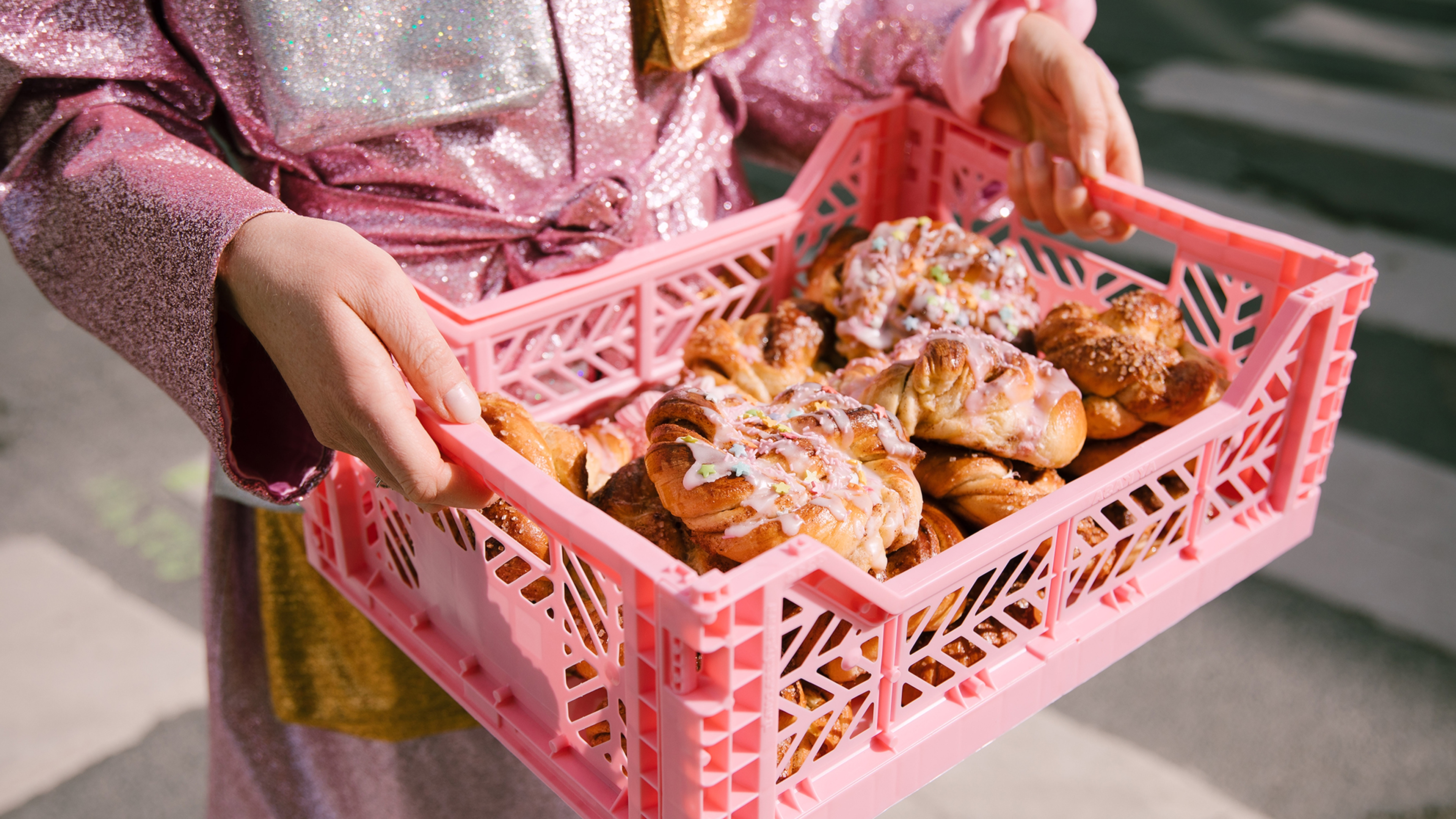 Cinammon buns from Skillings in Oslo, Eastern Norway