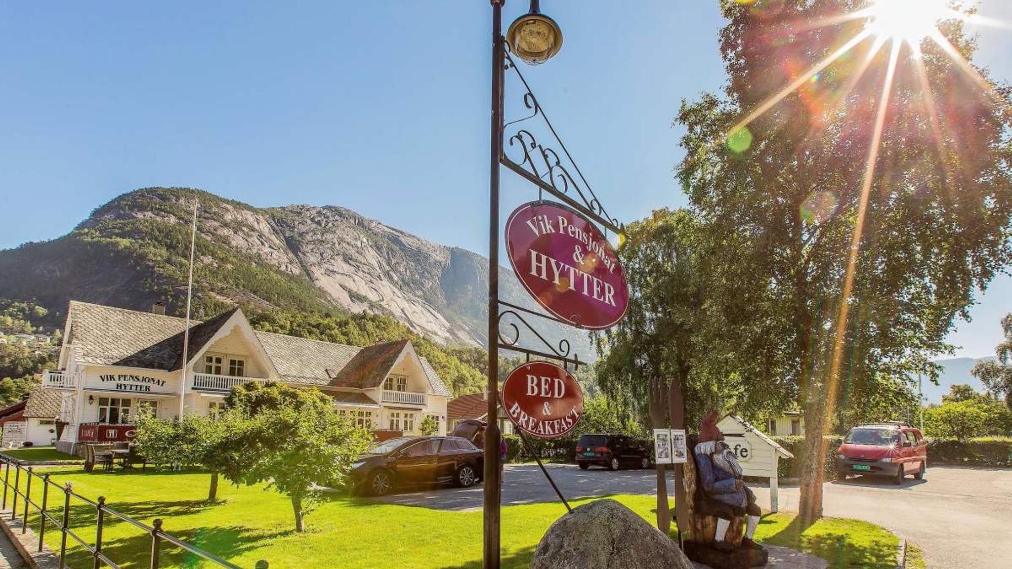 Outside Vik Pensjonat og hytter