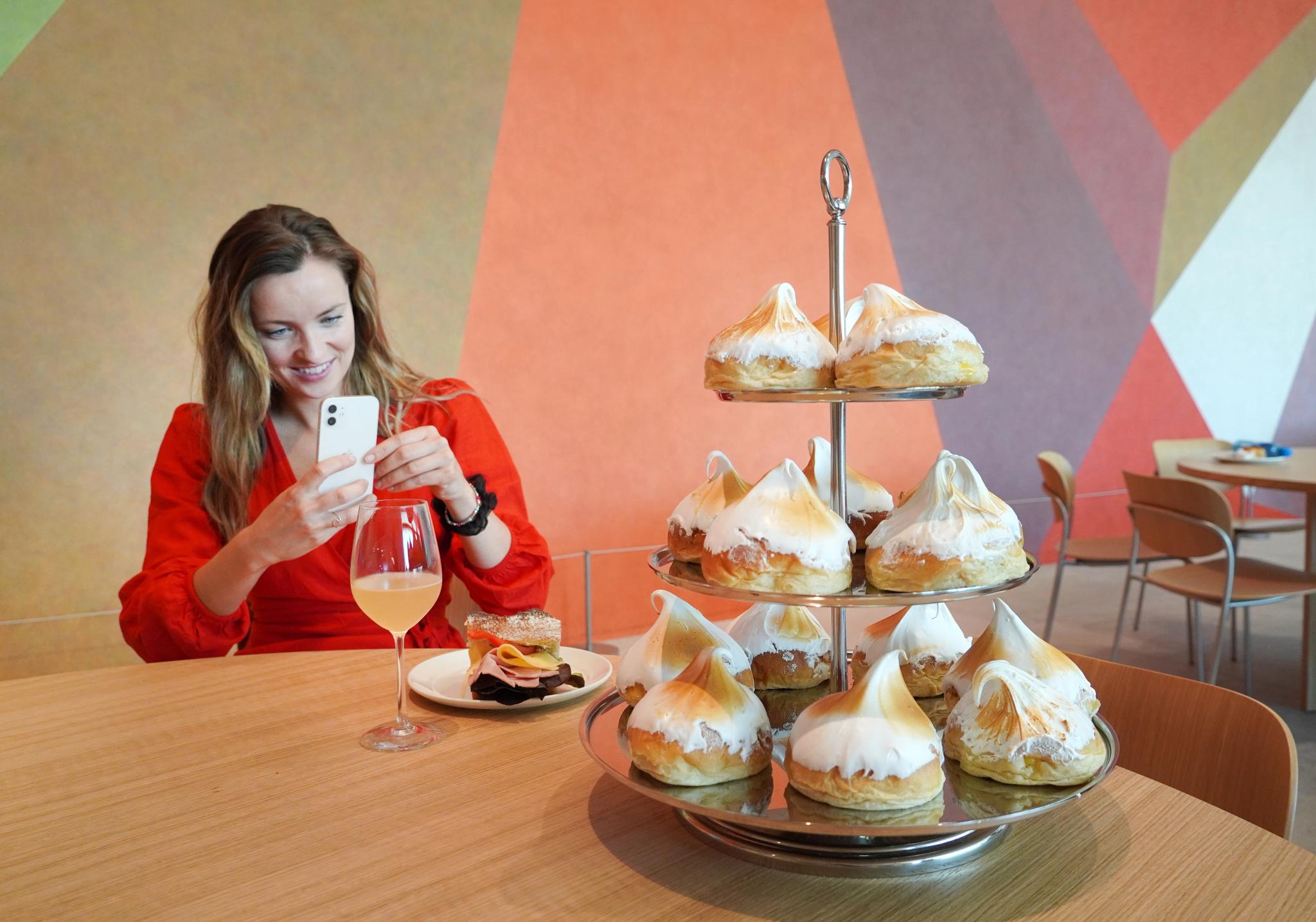 Café at the National Museum in Oslo