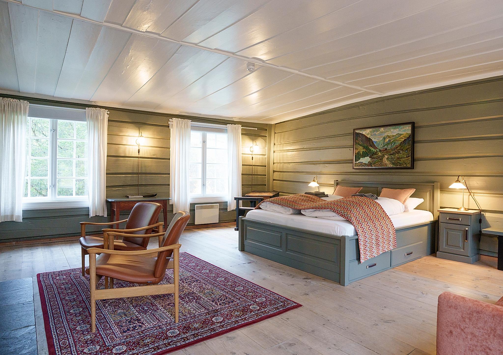 A hotel room at Røisheim hotell.