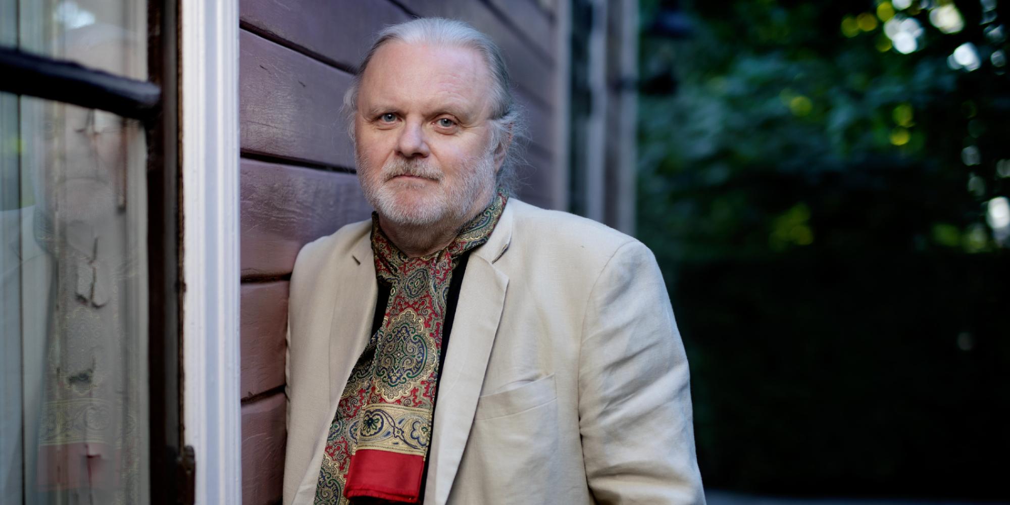 Portrait of The Nobel Prize winner in literature Jon Fosse from Norway