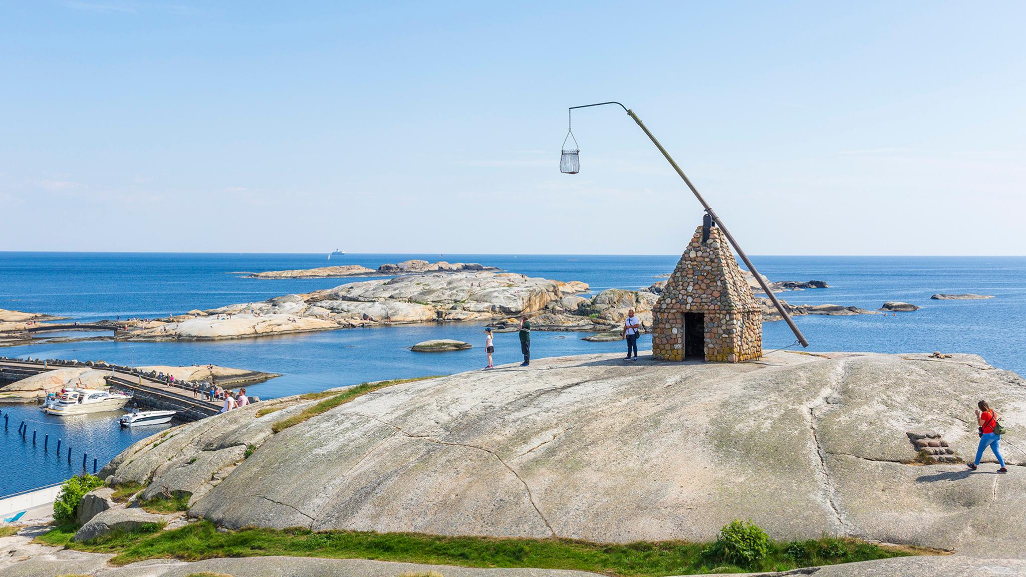 Vippefyret vid Verdens Ende i Færder nationalpark i Vestfold