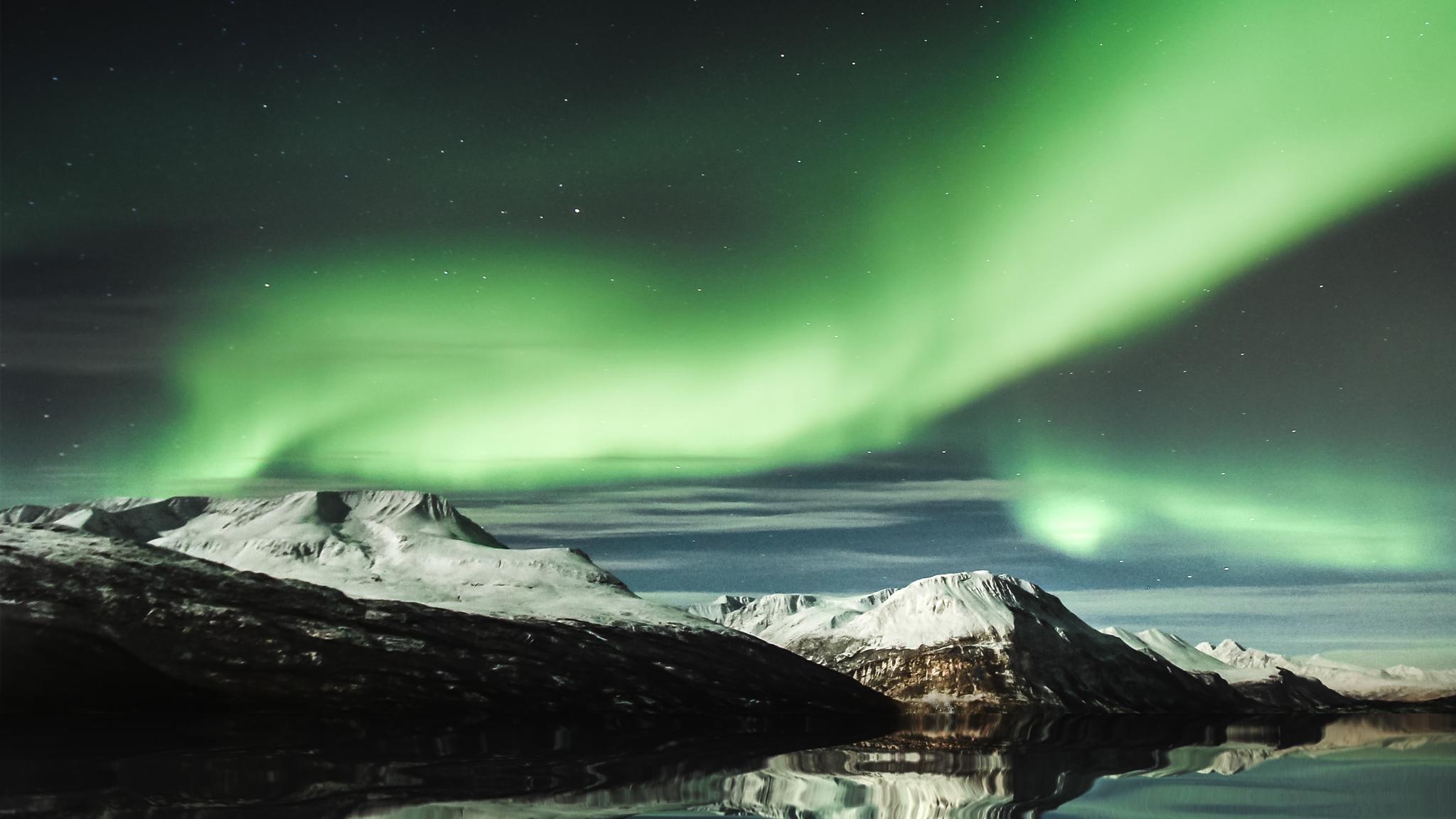 Northern lights in Tromsø