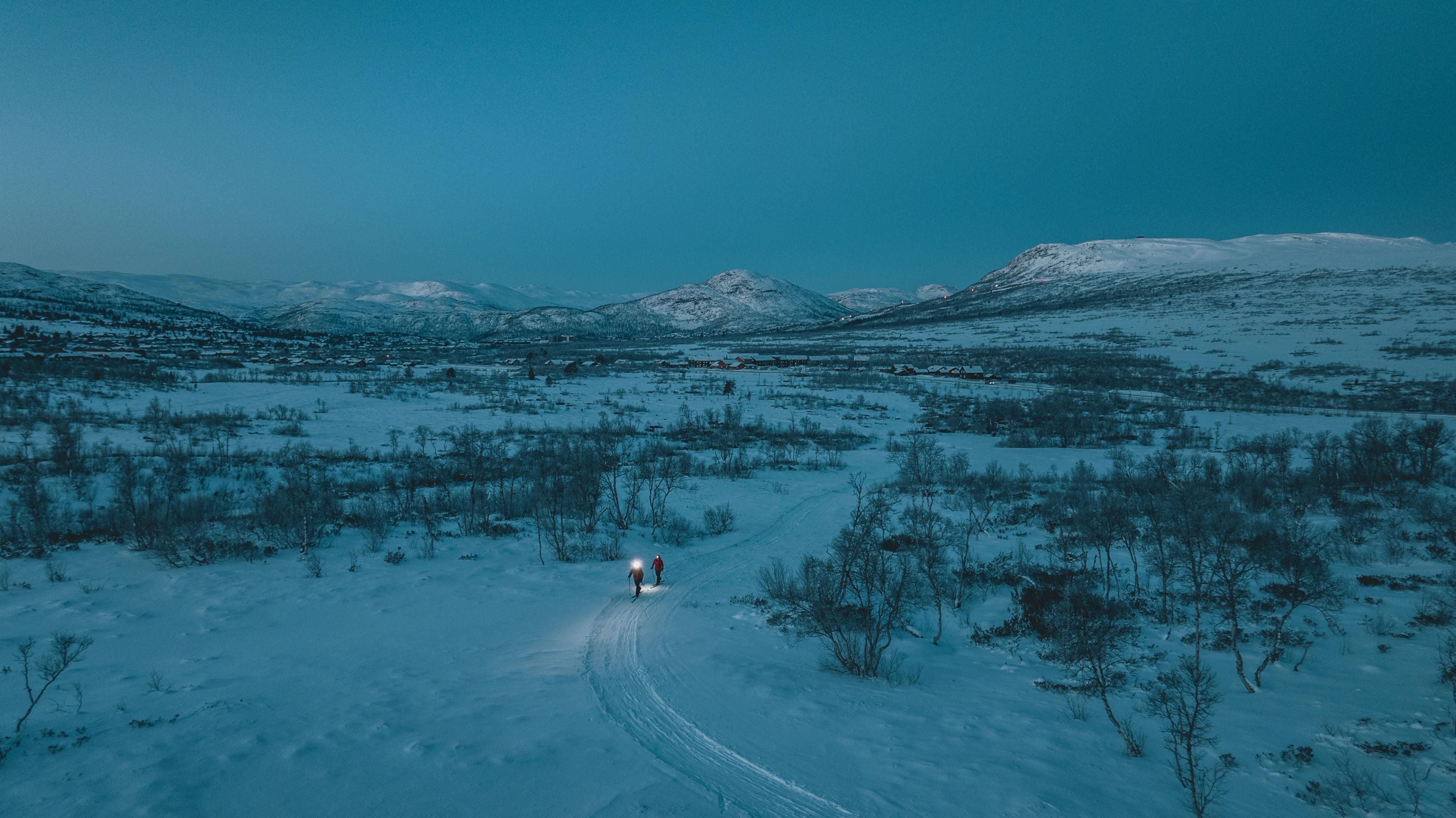 Cross-country skiing in... , Southern Norway