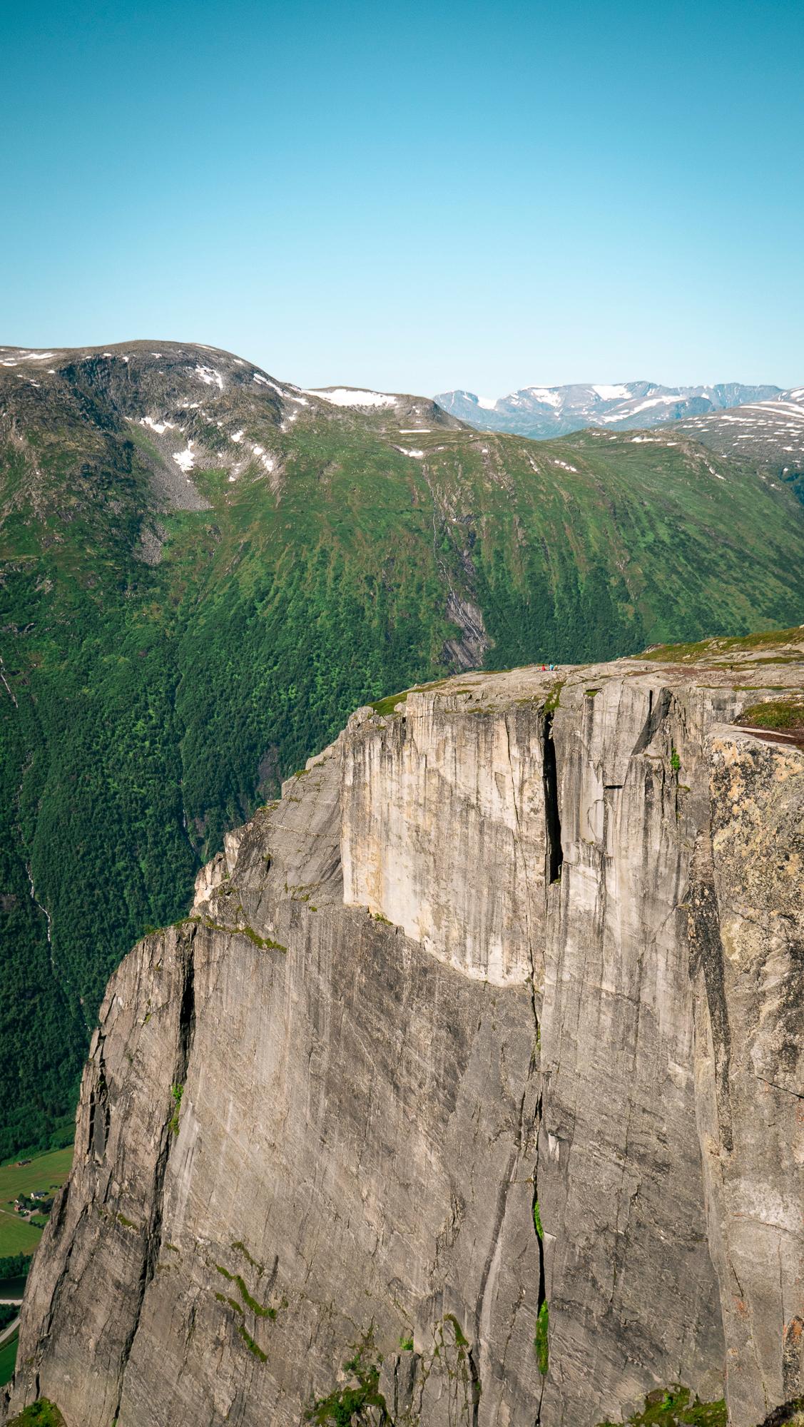 The mountain Ekkertind in Sunndal