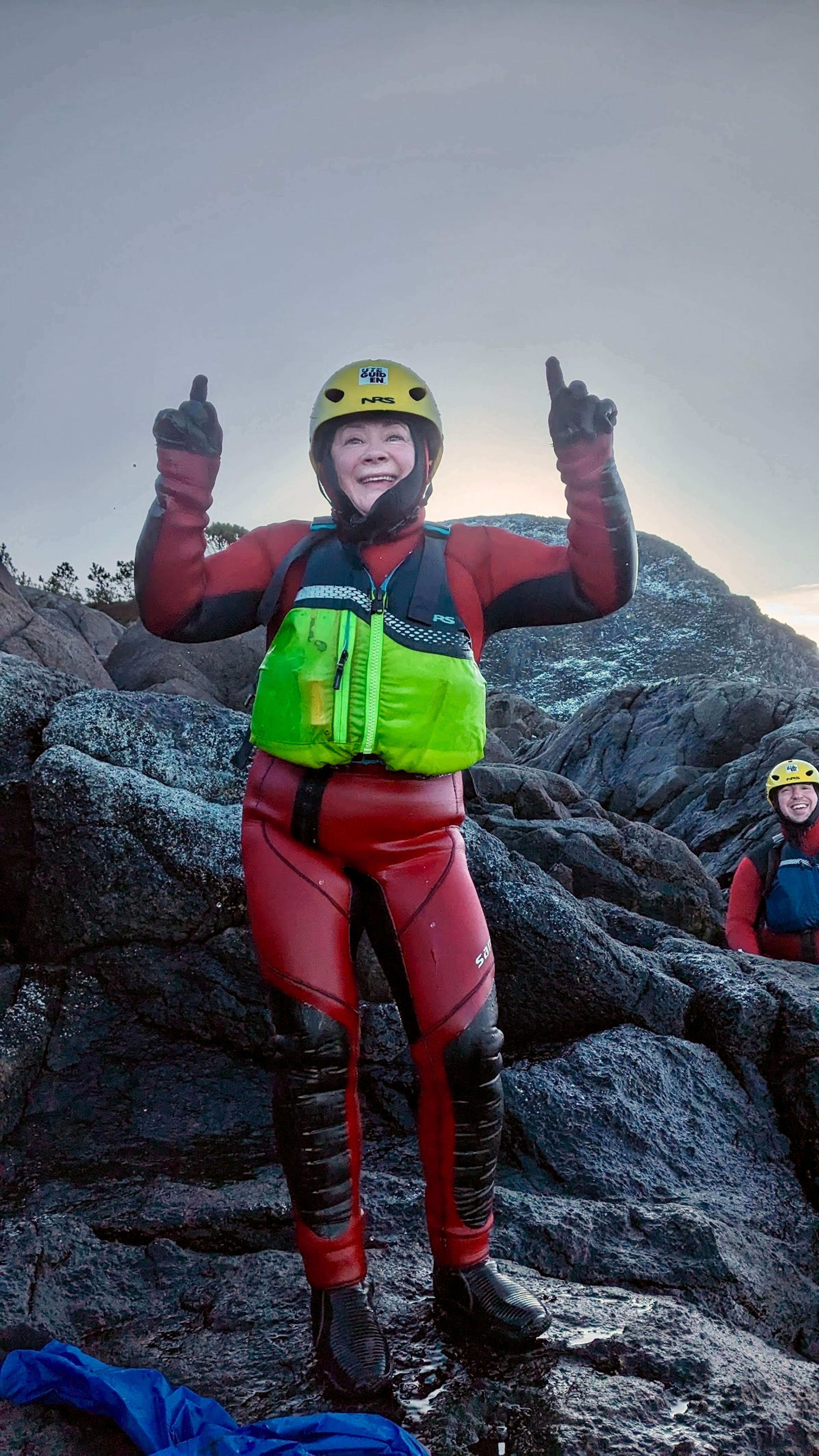 Yvonne Haagensen coasteering
