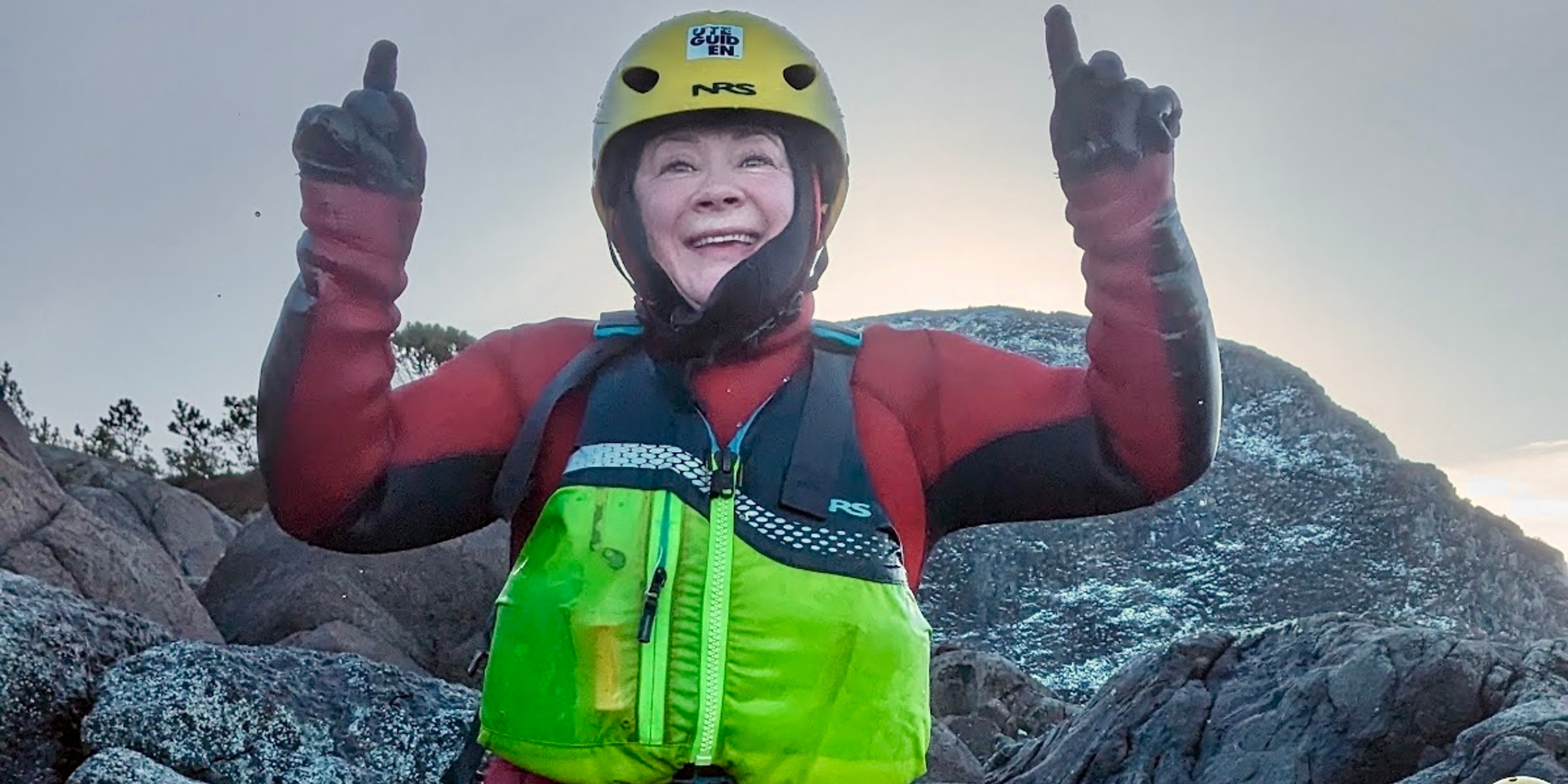 Yvonne Haagensen coasteering