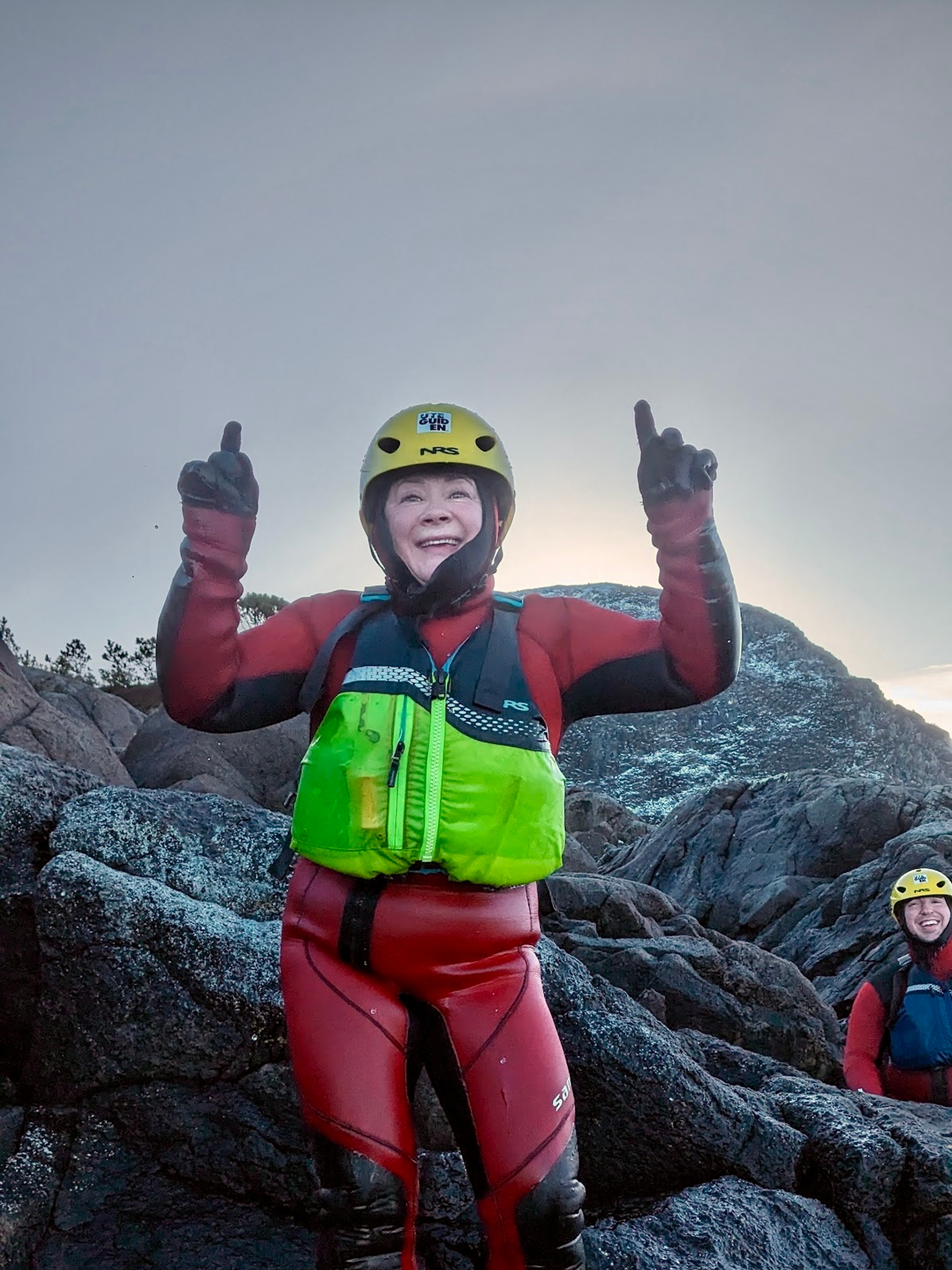 Yvonne Haagensen coasteering