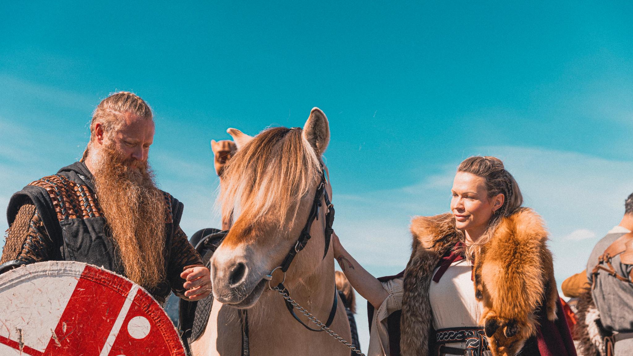 Vikings from Sagastad in Nordfjordeid