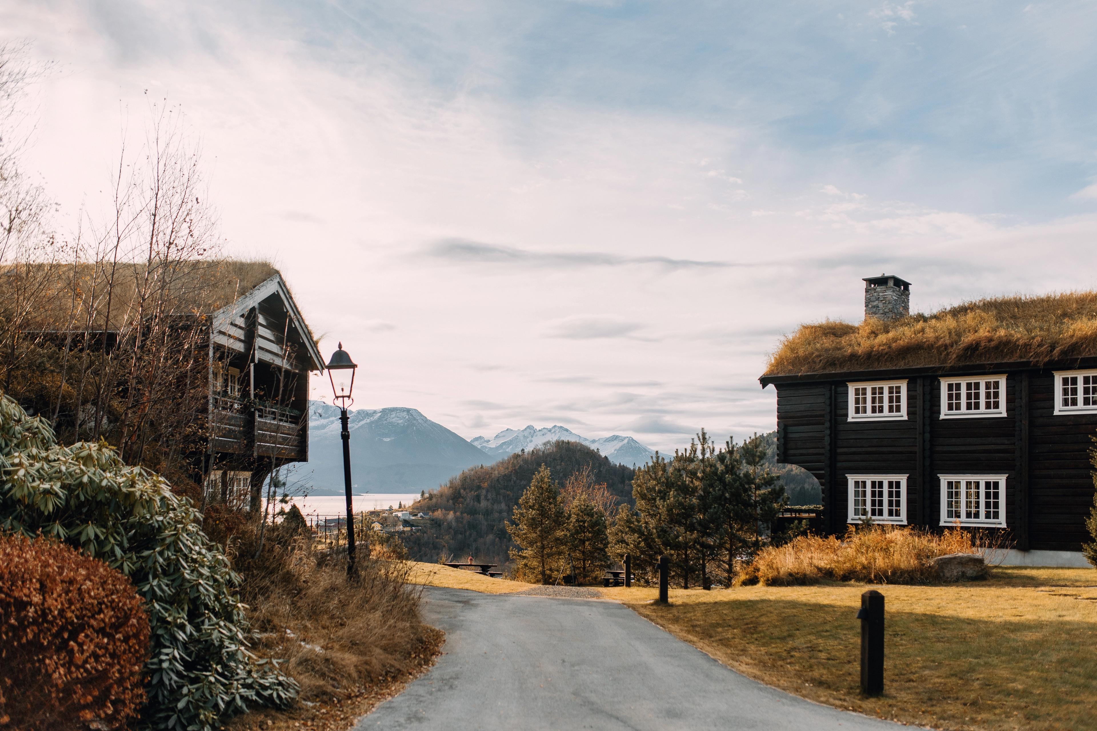 Storfjord Hotel overlooking the fjord