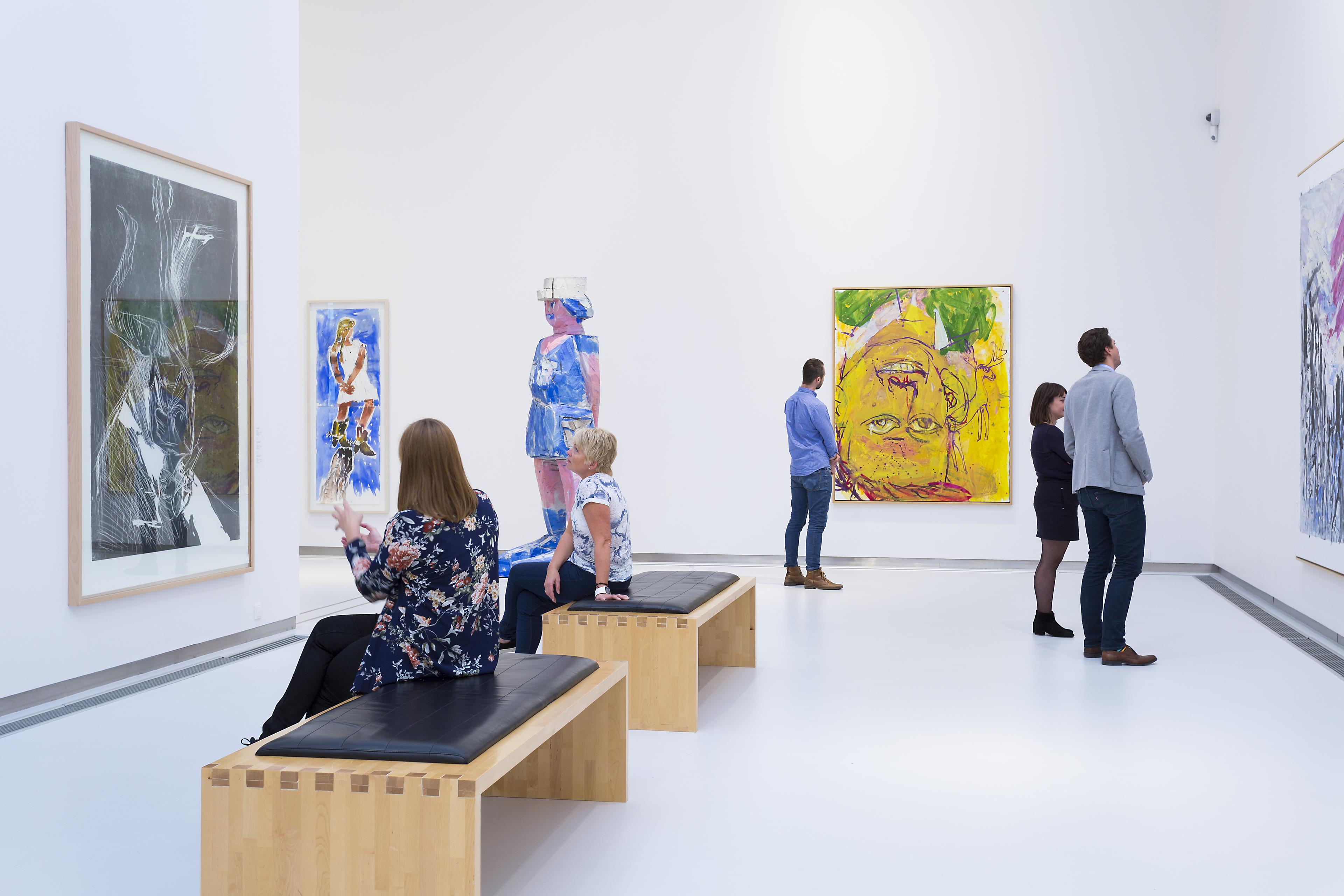 La Galería Würth, en Nittedal, Este de Noruega.