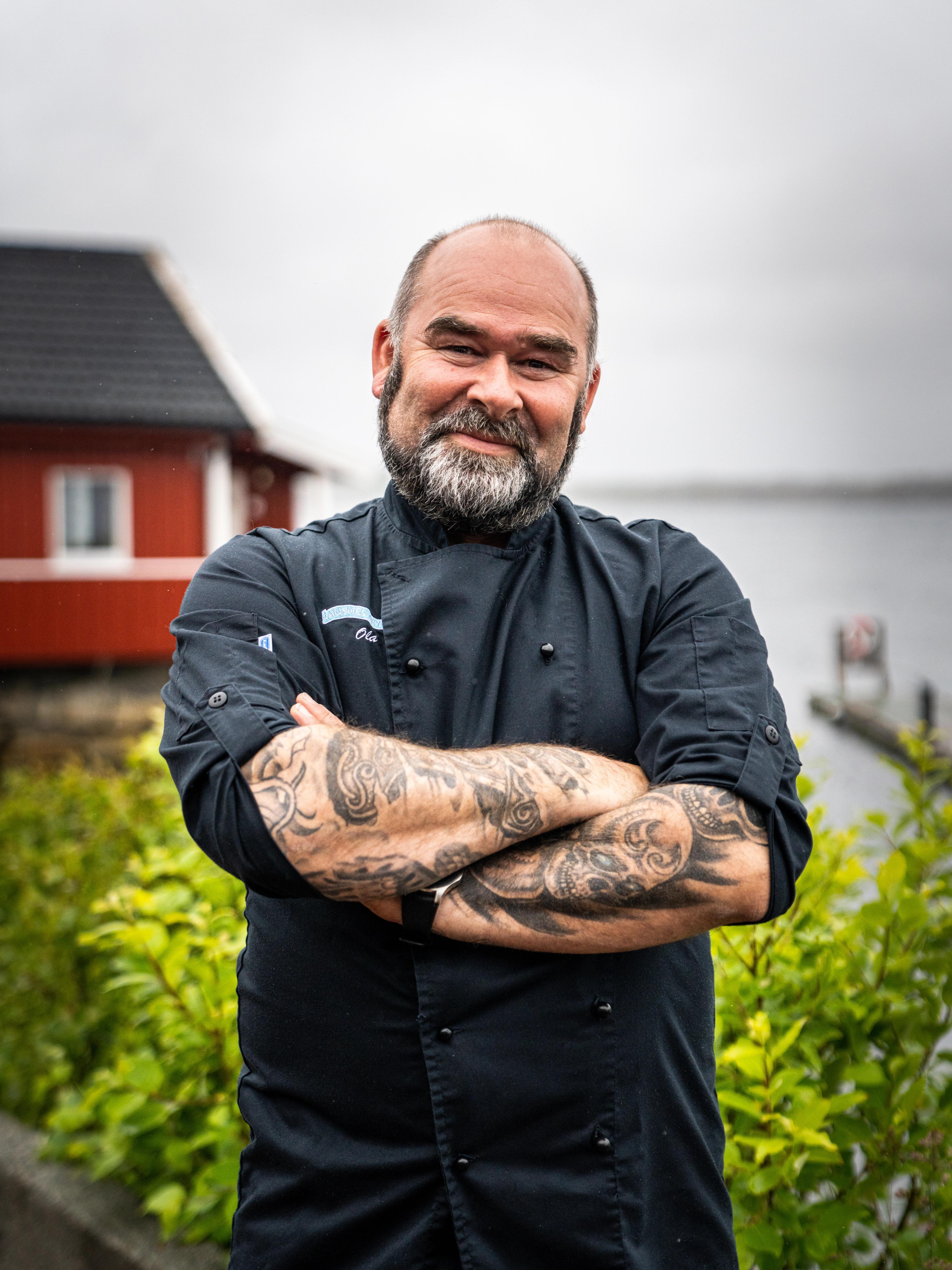 Head chef at Ansnes Brygger restaurant at Hitra in Trøndelag