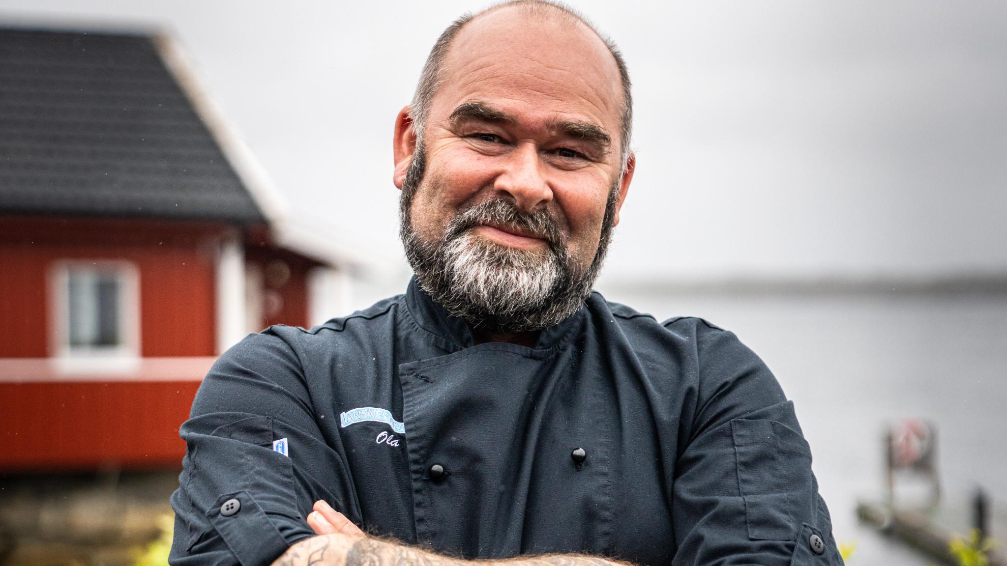 Head chef at Ansnes Brygger restaurant at Hitra in Trøndelag