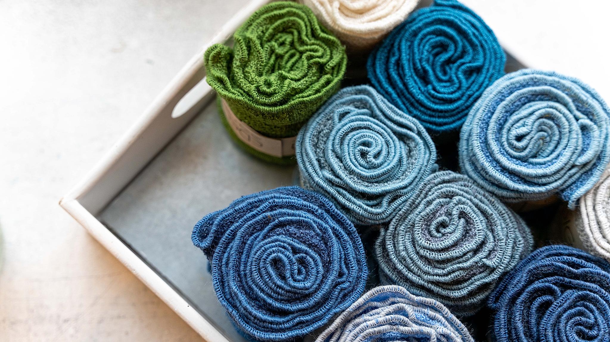 Fabric from Edel Design at Nes, Eastern Norway.