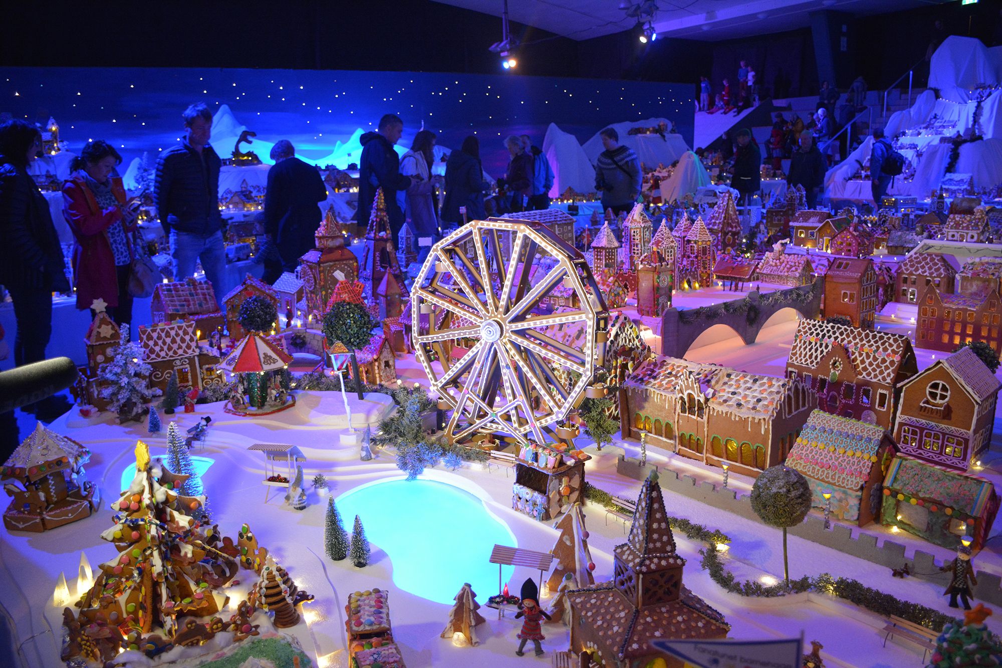 The gingerbread town, Bergen, Fjord Norway