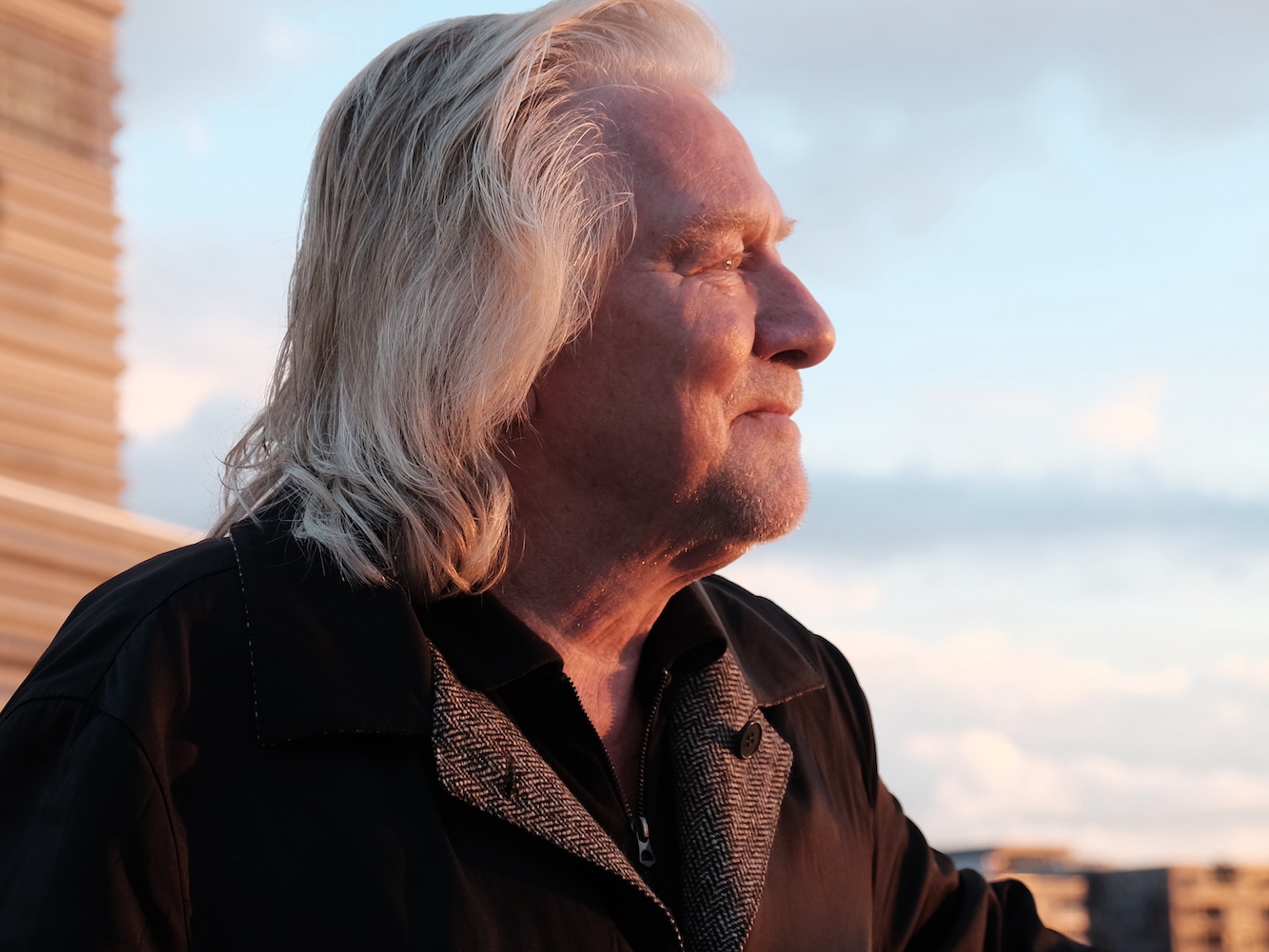 Morten Krogvold by the Munch Museum