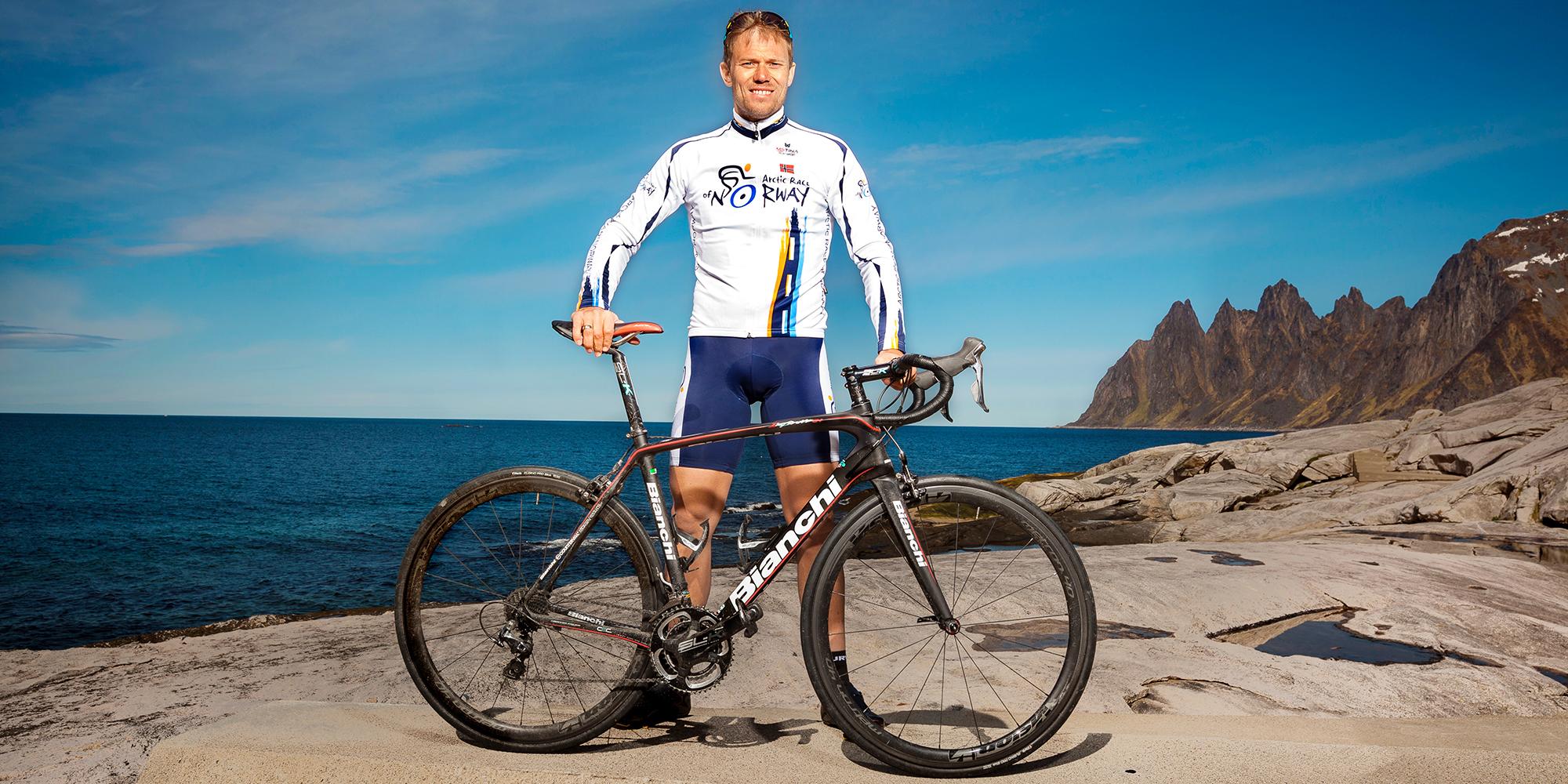 Thor Hushovd recommends the top 5 cycling routes in Norway from behind his bike