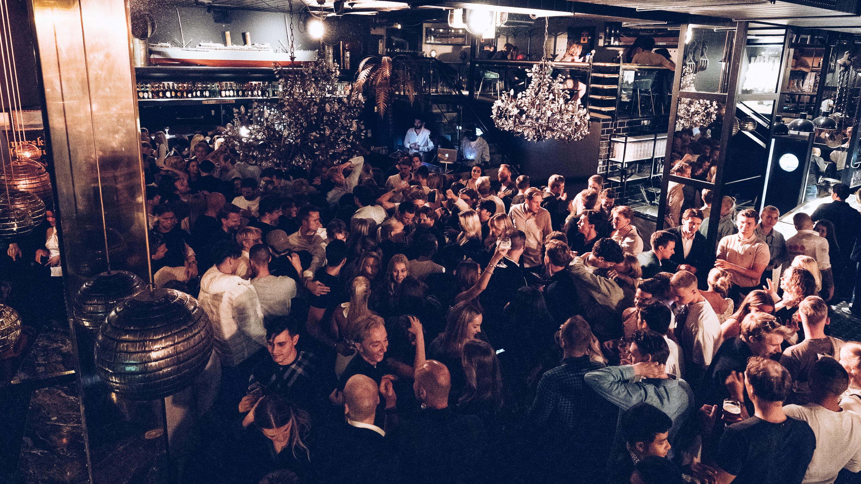 Party night at Louise Restaurant and bar in Oslo