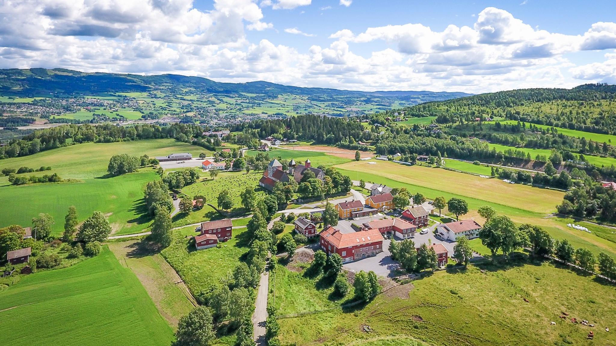 Overview of Granavollen, Eastern Norway