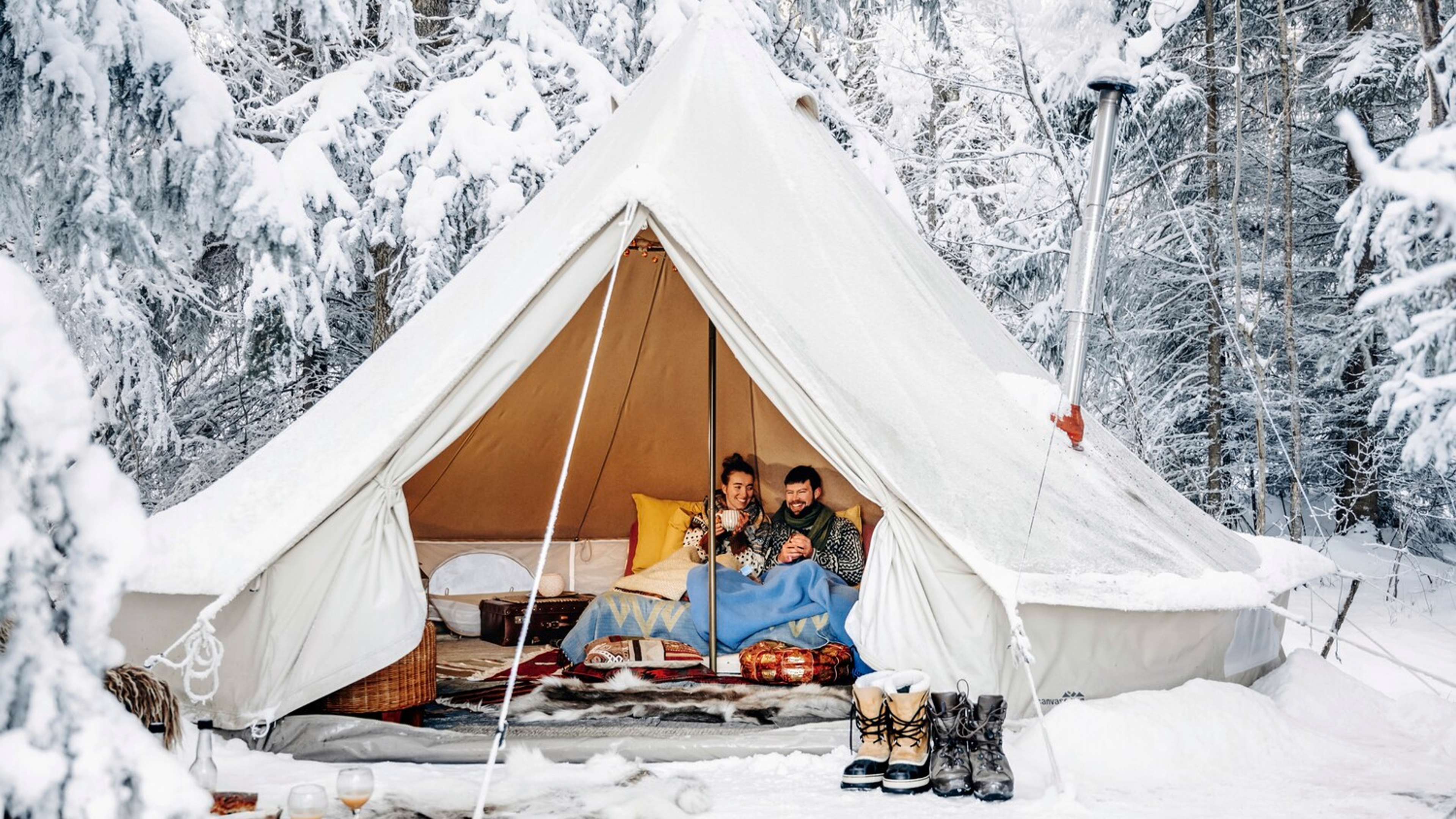 Glamping in the wood, in Trøndelag