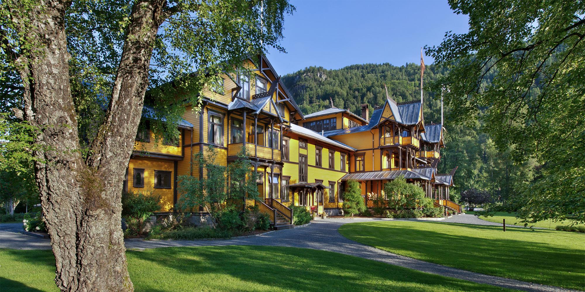 Green hotels: The historic Dalen Hotel in Telemark, Eastern Norway