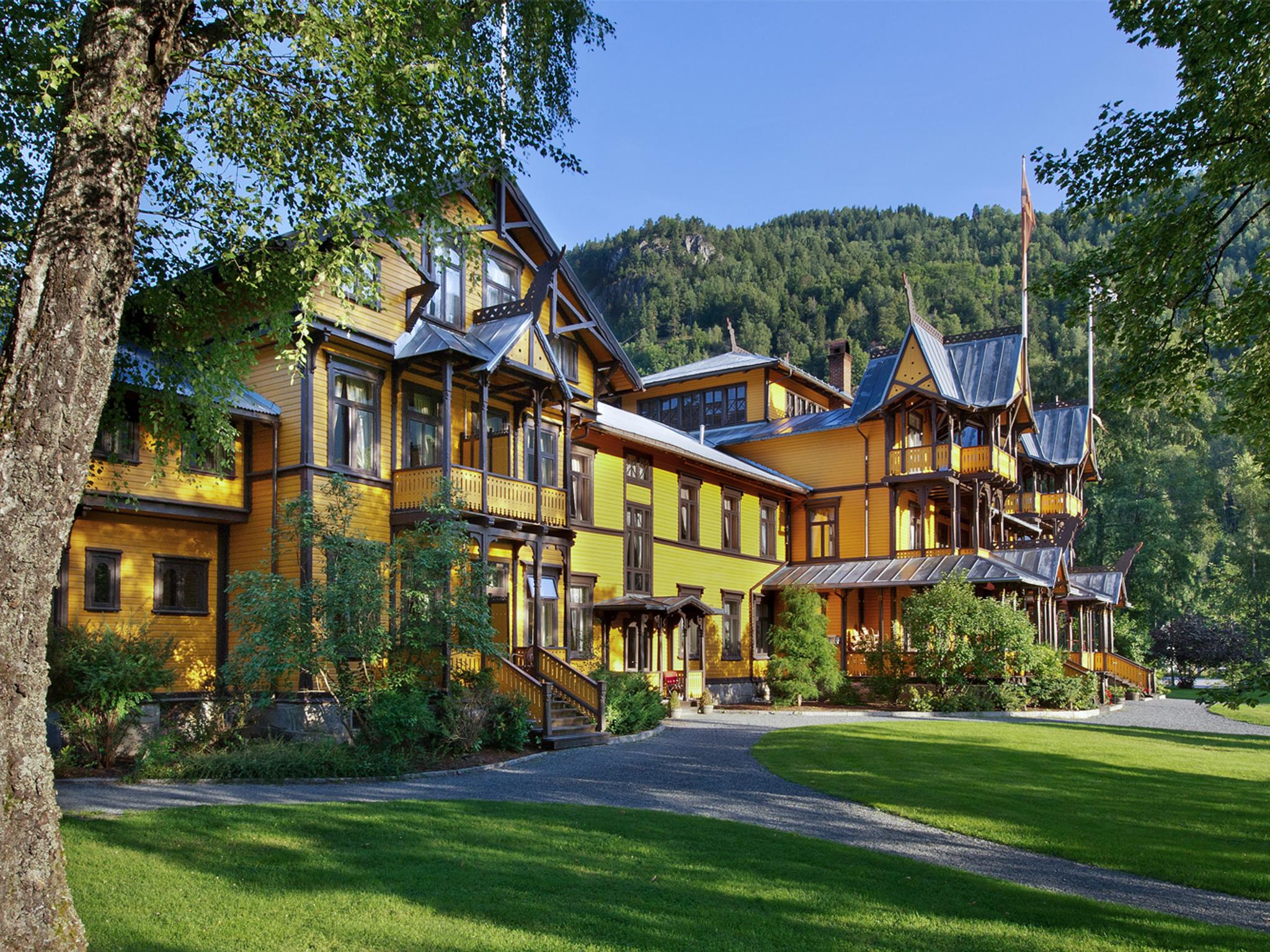 Green hotels: The historic Dalen Hotel in Telemark, Eastern Norway