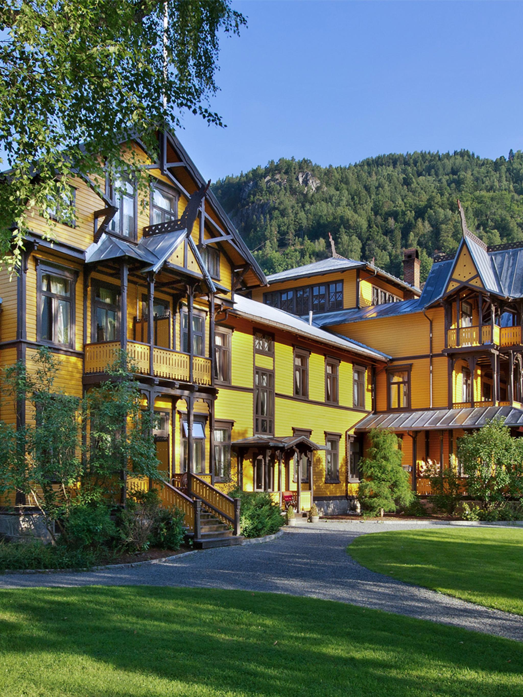 Green hotels: The historic Dalen Hotel in Telemark, Eastern Norway