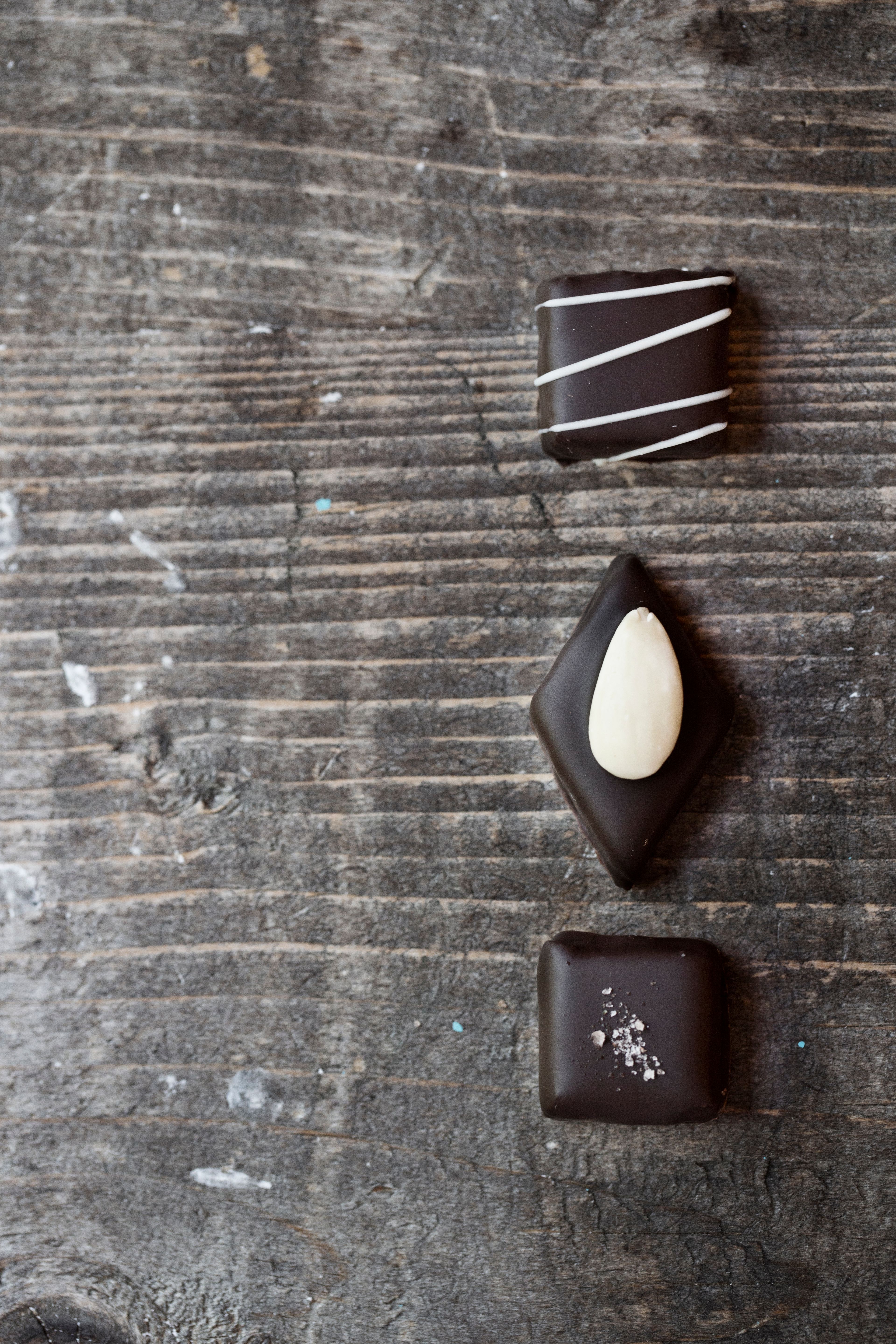 Chocolate confect from Geiranger chocolate factory, Norway.