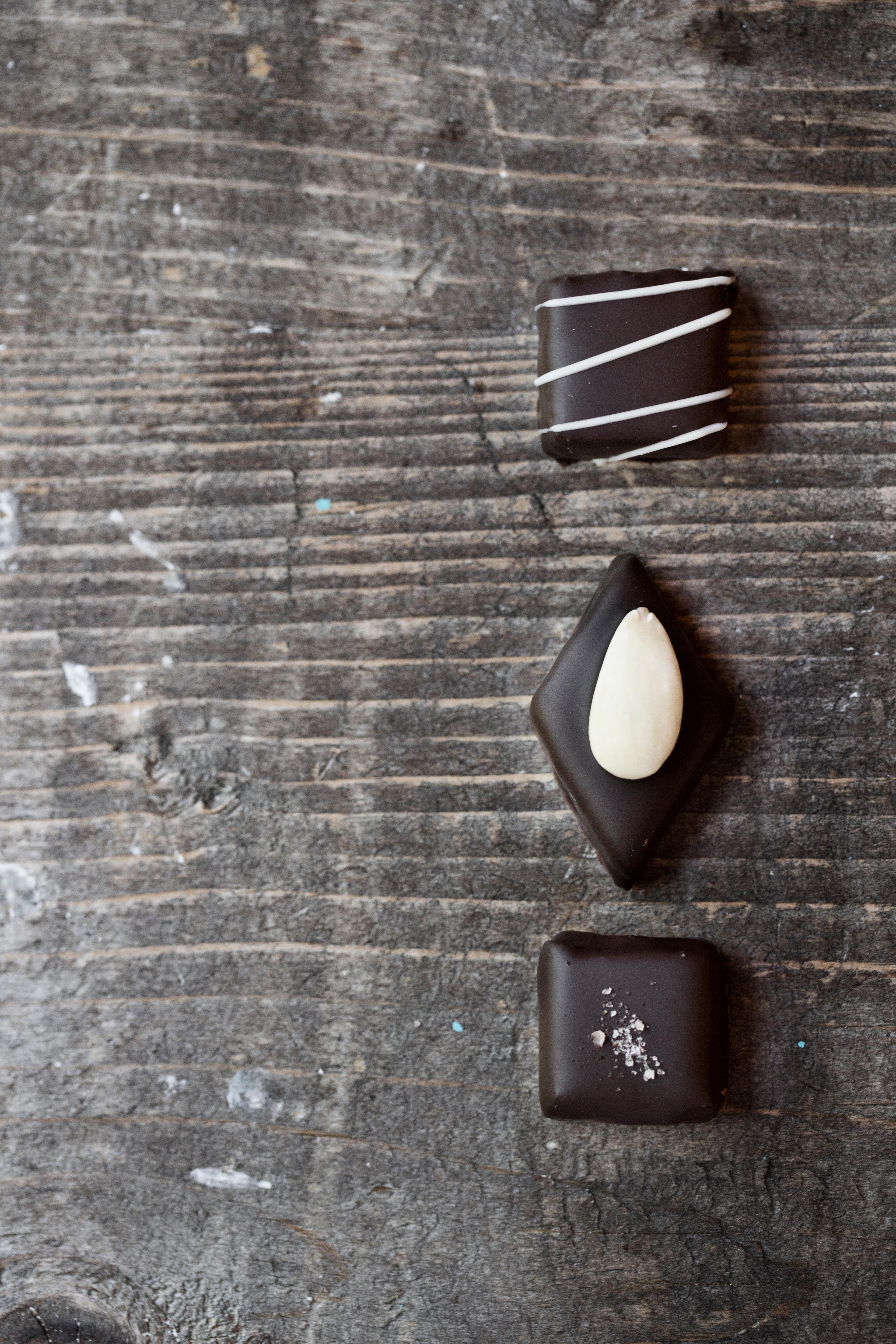 Chocolate confect from Geiranger chocolate factory, Norway.