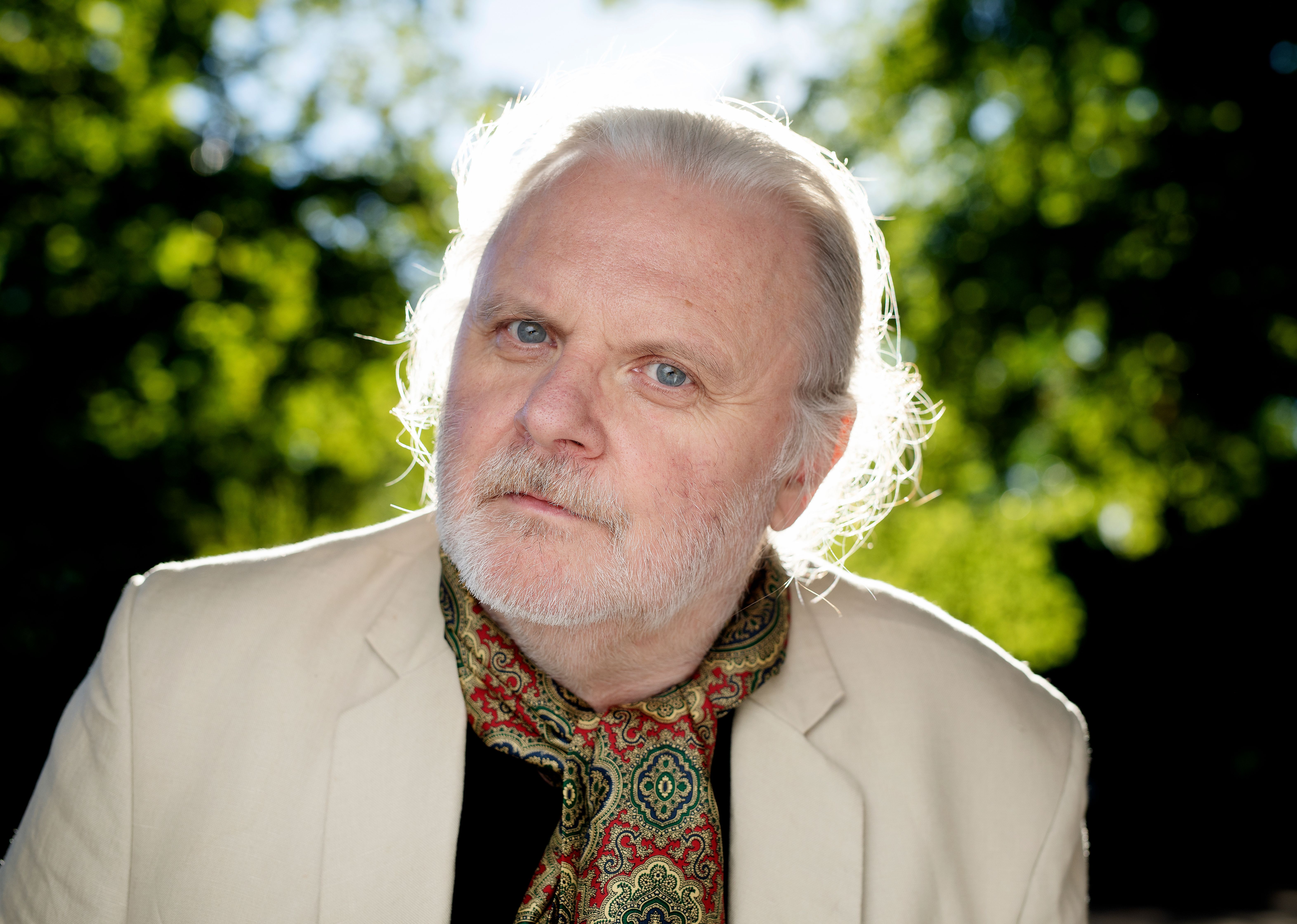 Portrait of The Nobel Prize winner in literature Jon Fosse from Norway