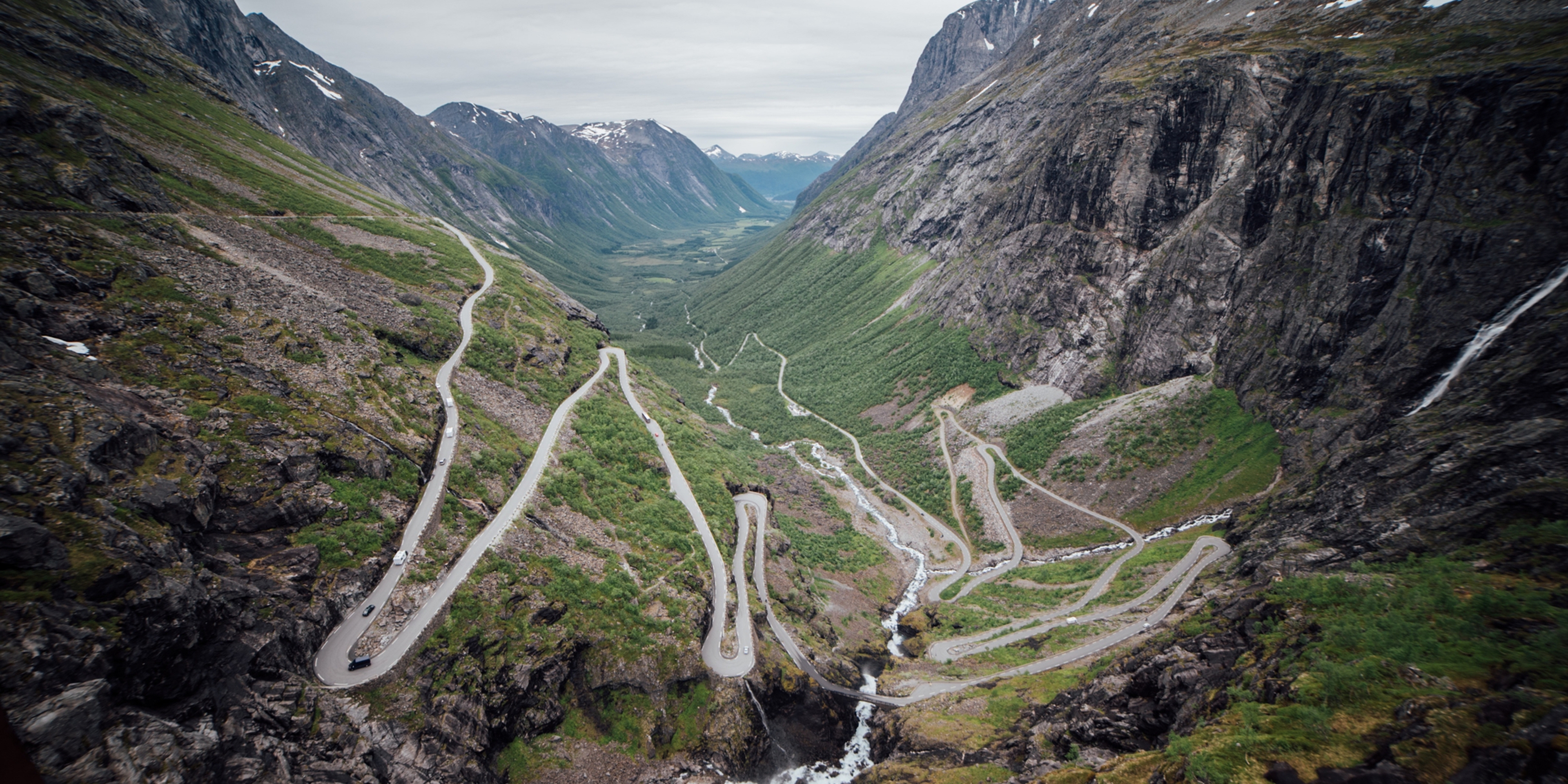 Trollstigen road in Norway