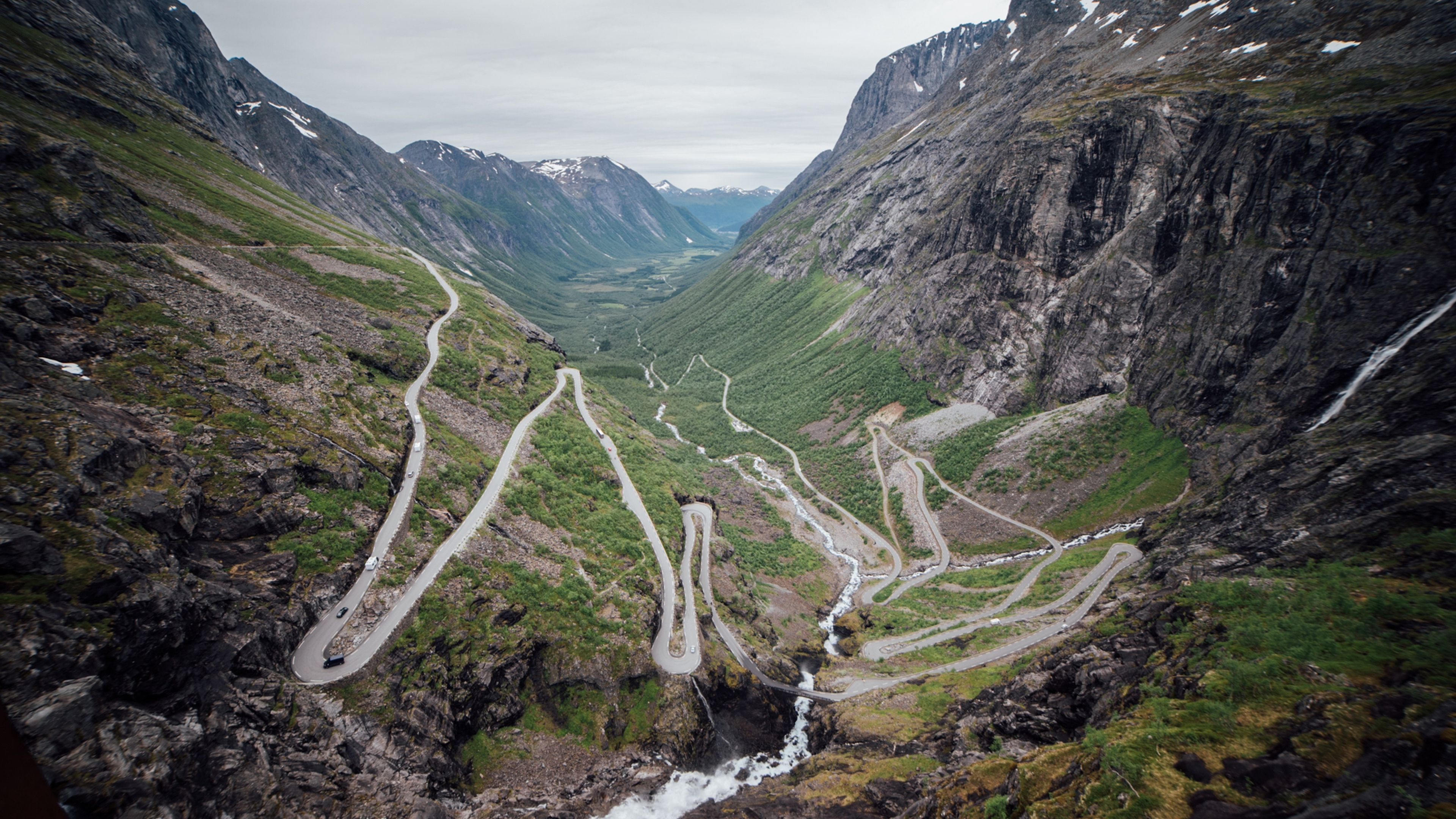 Trollstigen road in Norway