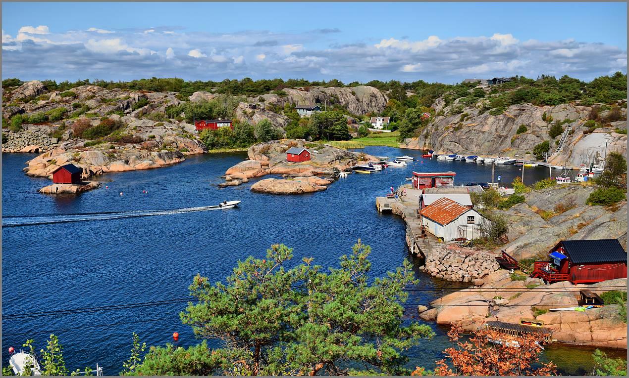The beautiful coastline of Hvaler, Eastern Norway