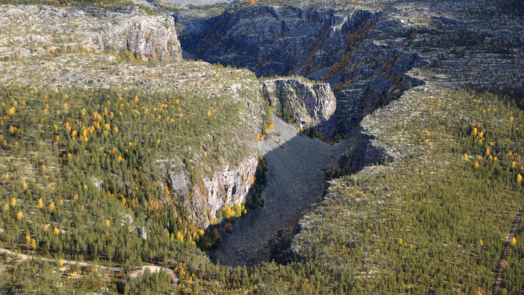 Jutulhogget in Alvdal