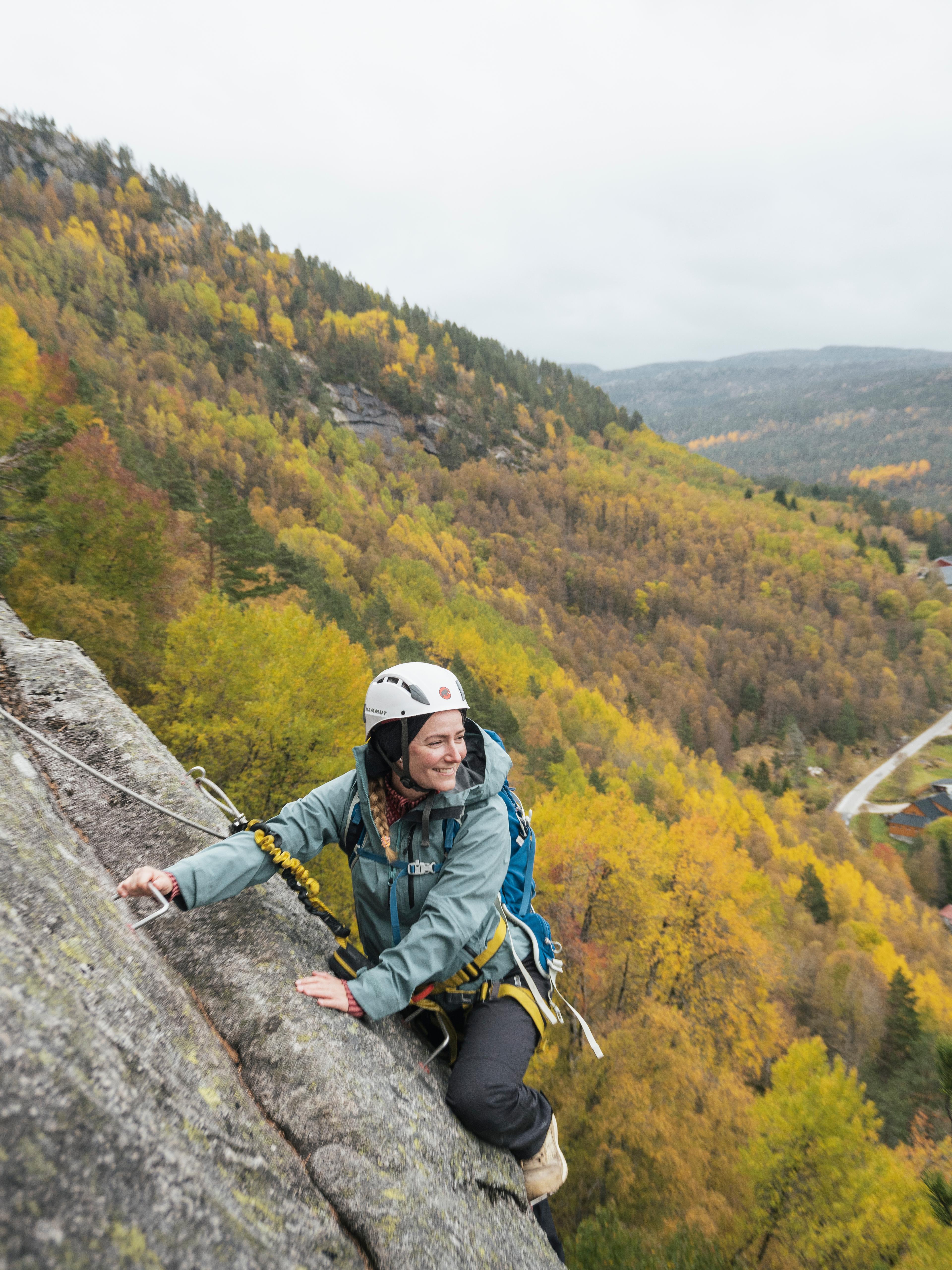 Via ferrata in ... Southern Norway