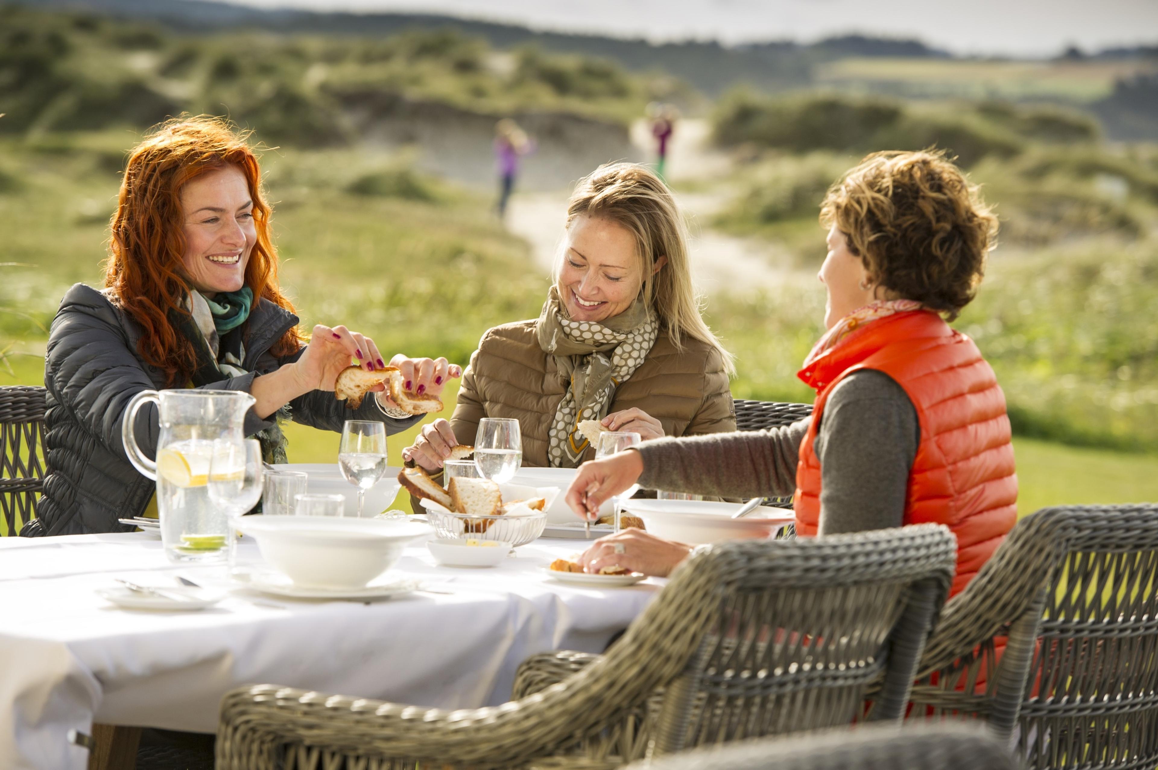 Lunch at Sola Strand Hotel, Solastranden
