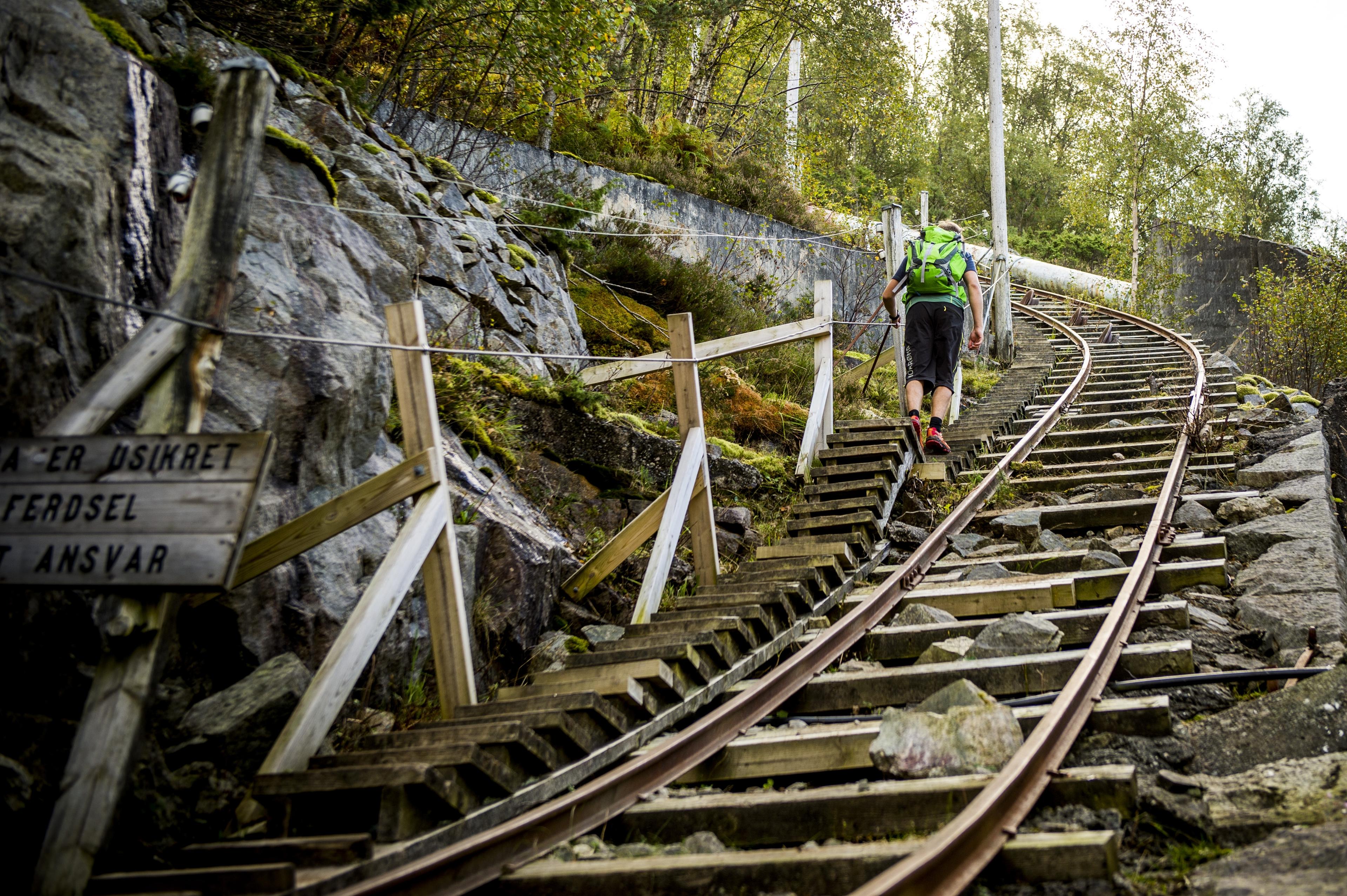 Flørli, Lysefjord, Norway