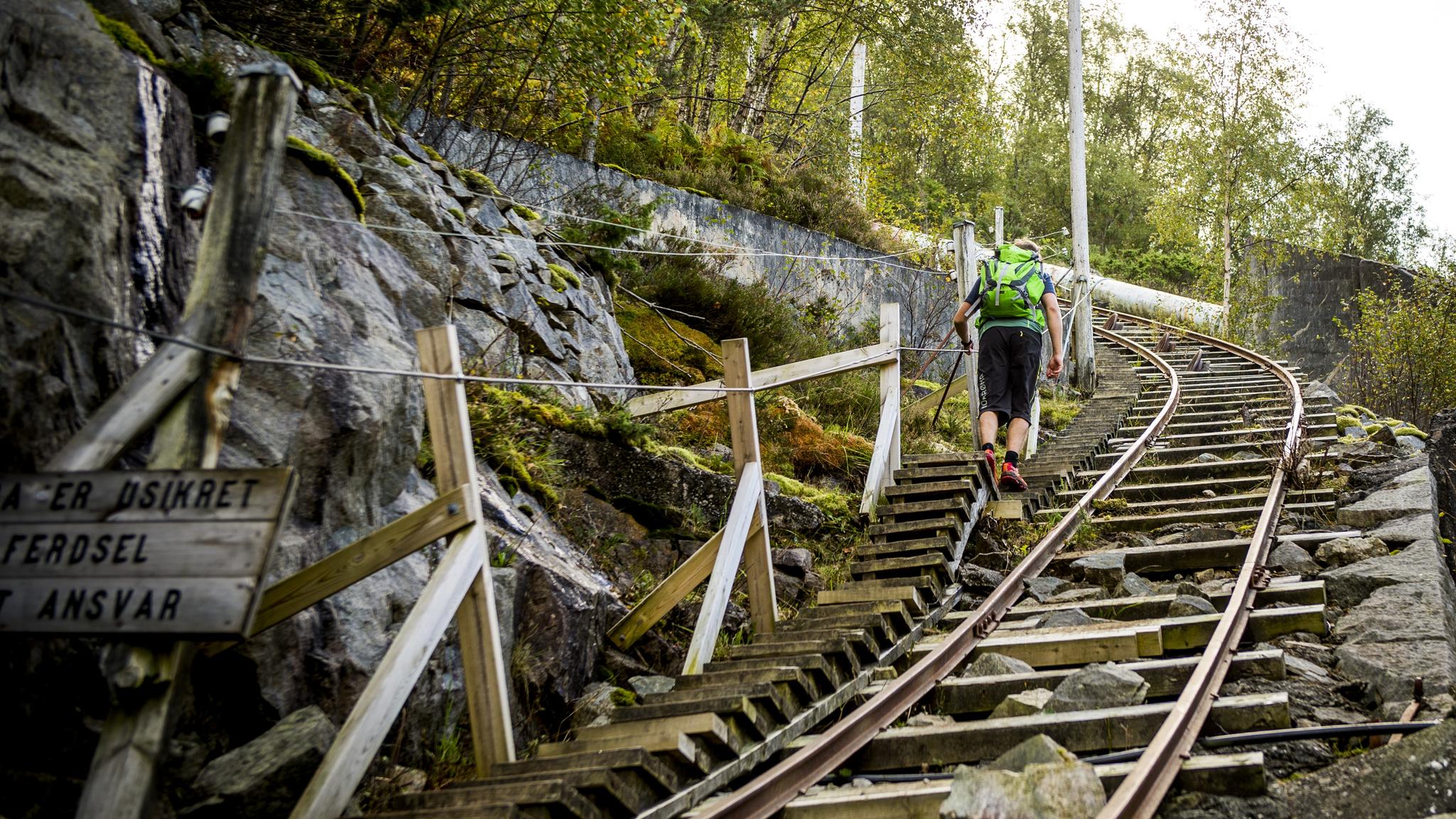 Flørli, Lysefjord, Norway