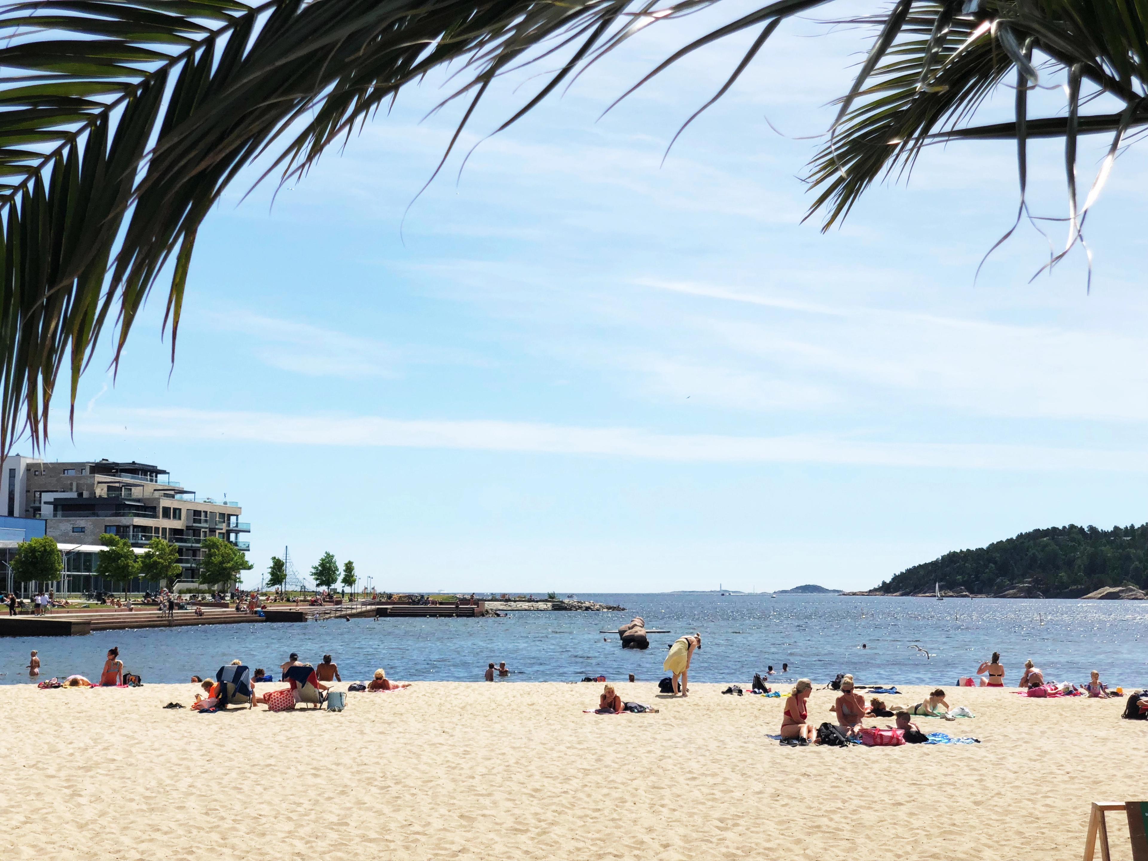 Bystranda Kristiansand city beach